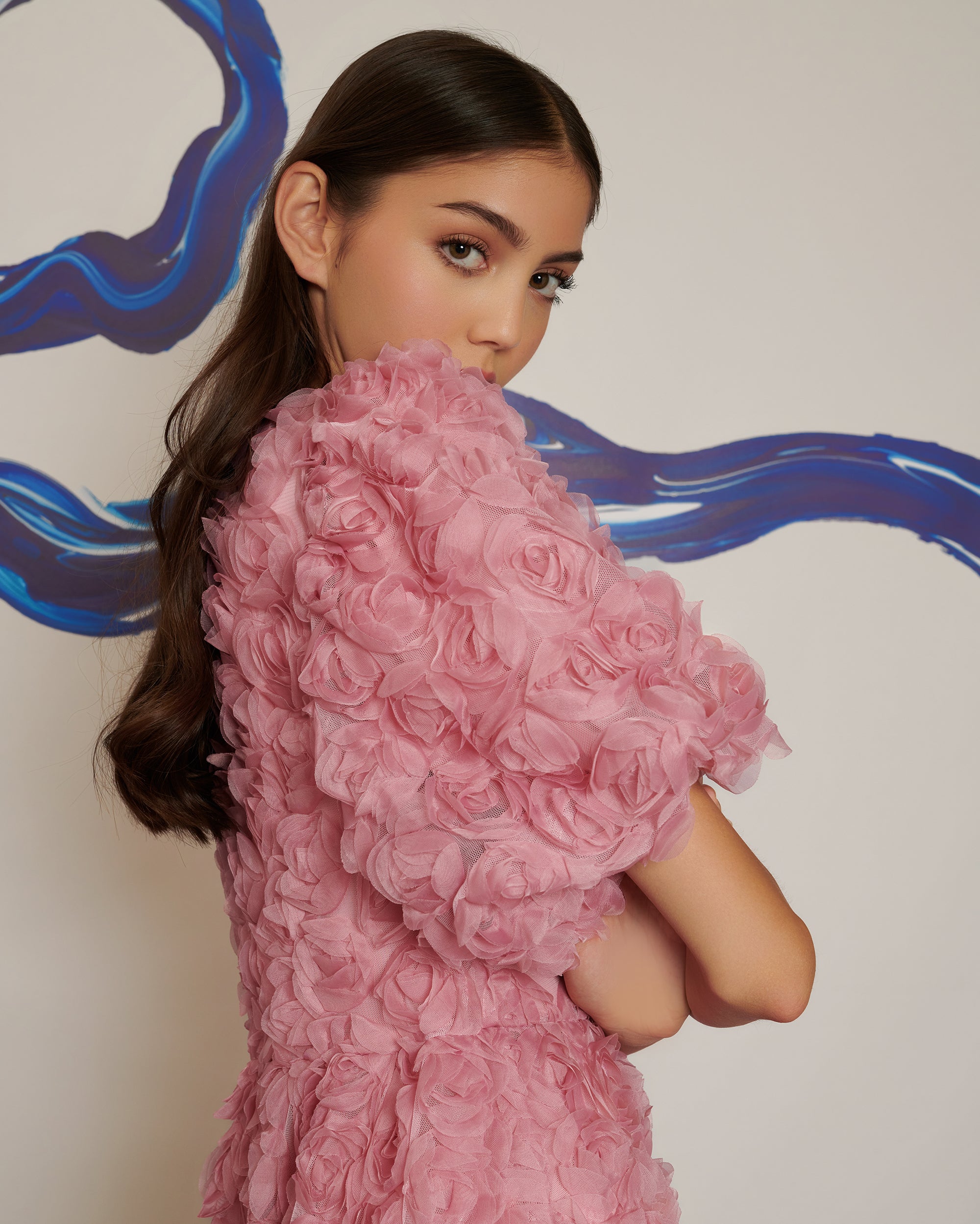 <b>POPPY x sister jane</b><br>Rose Delice Tulle Midi Dress