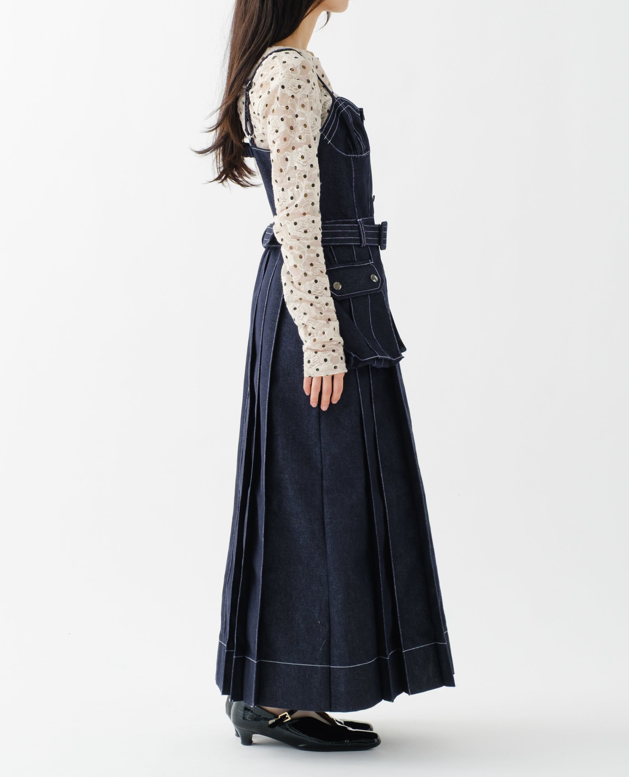 モデル身長 : 154cm