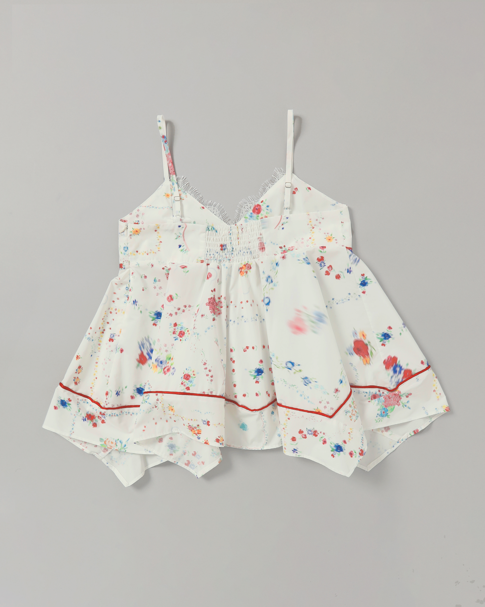 Handkerchief hem tunic (multi)