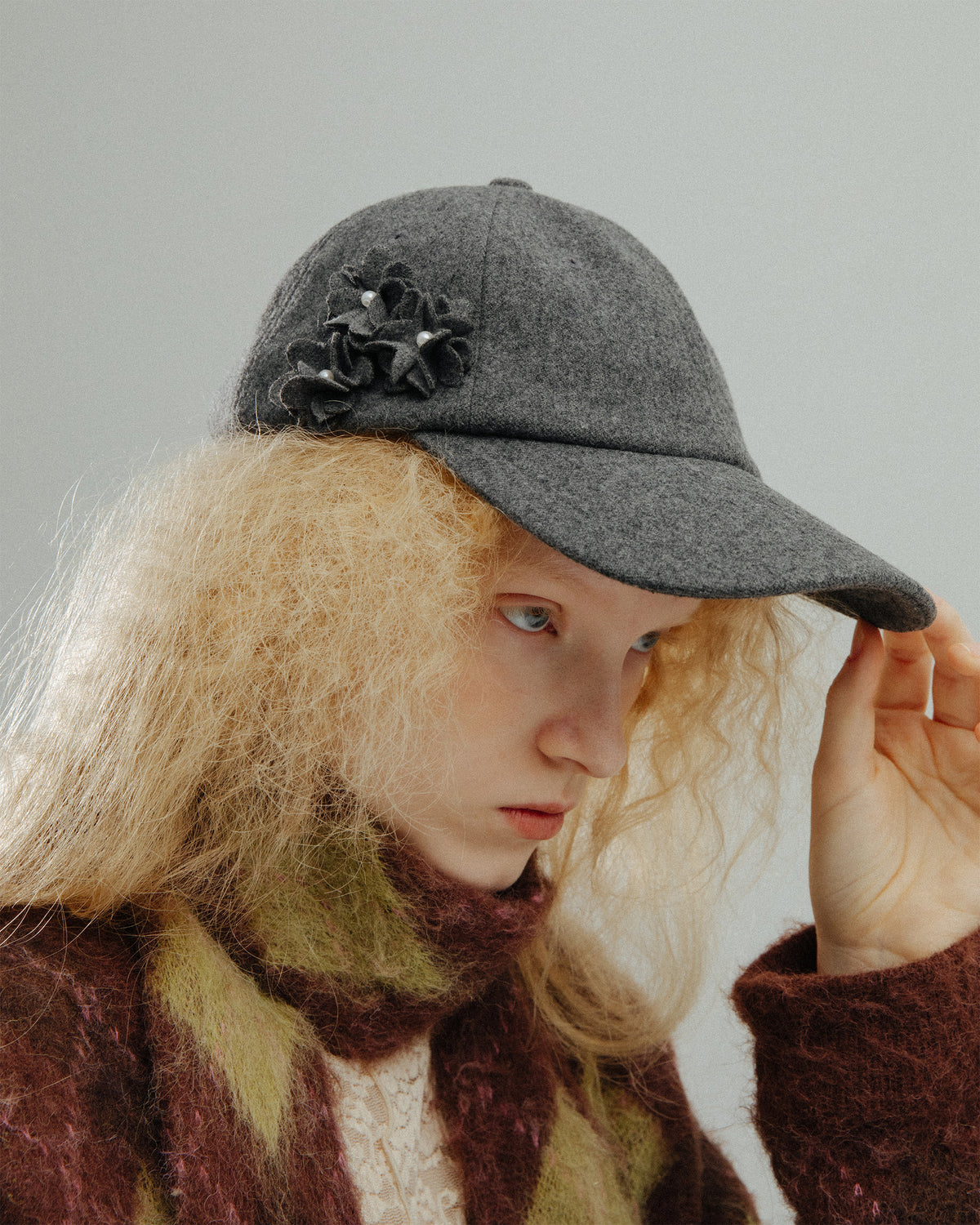 Melton fleur cap