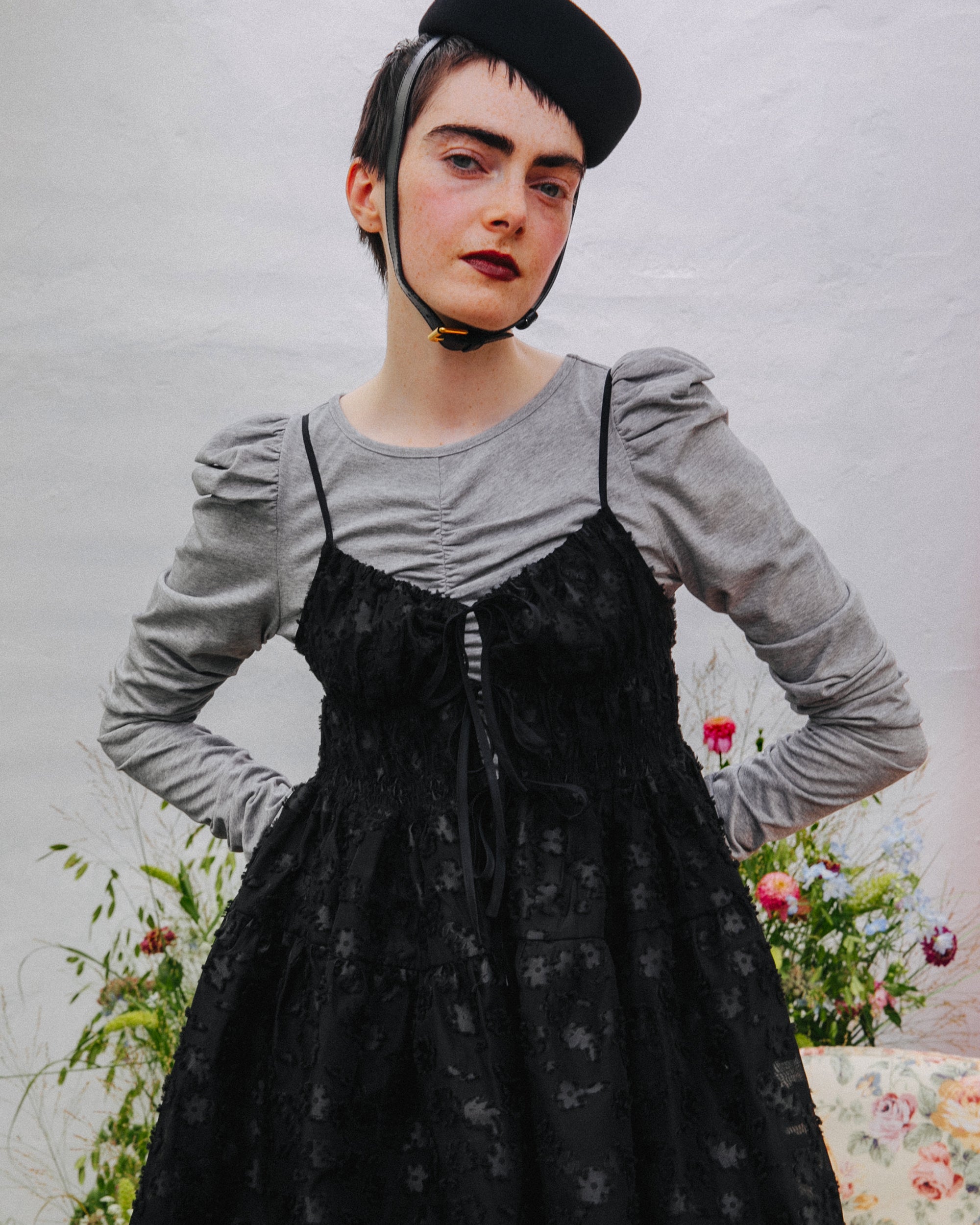 Puffy Floweret tunic