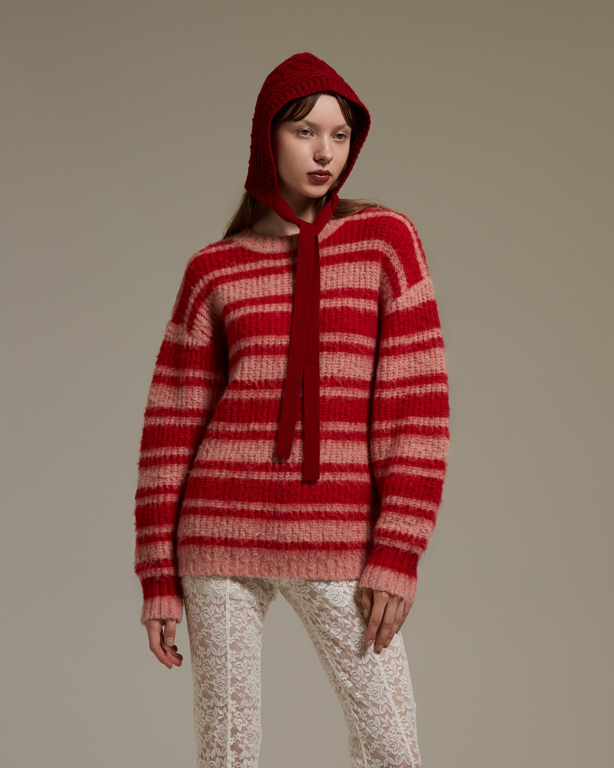 Kurukuru knit bonnet