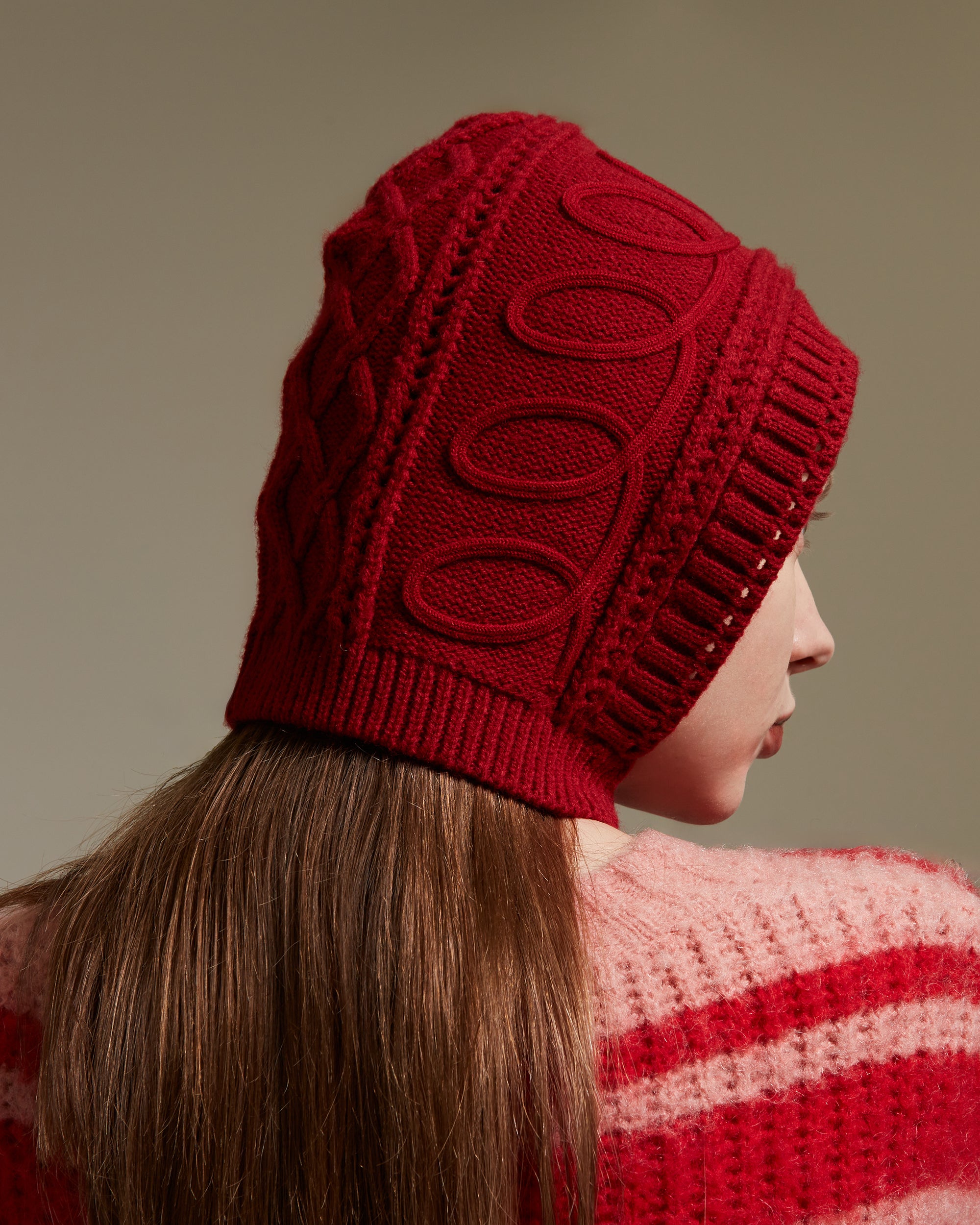 Kurukuru knit bonnet