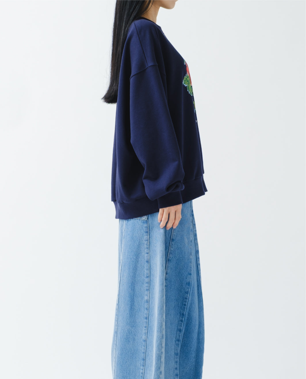 モデル身長 : 164cm / 着用サイズ:1