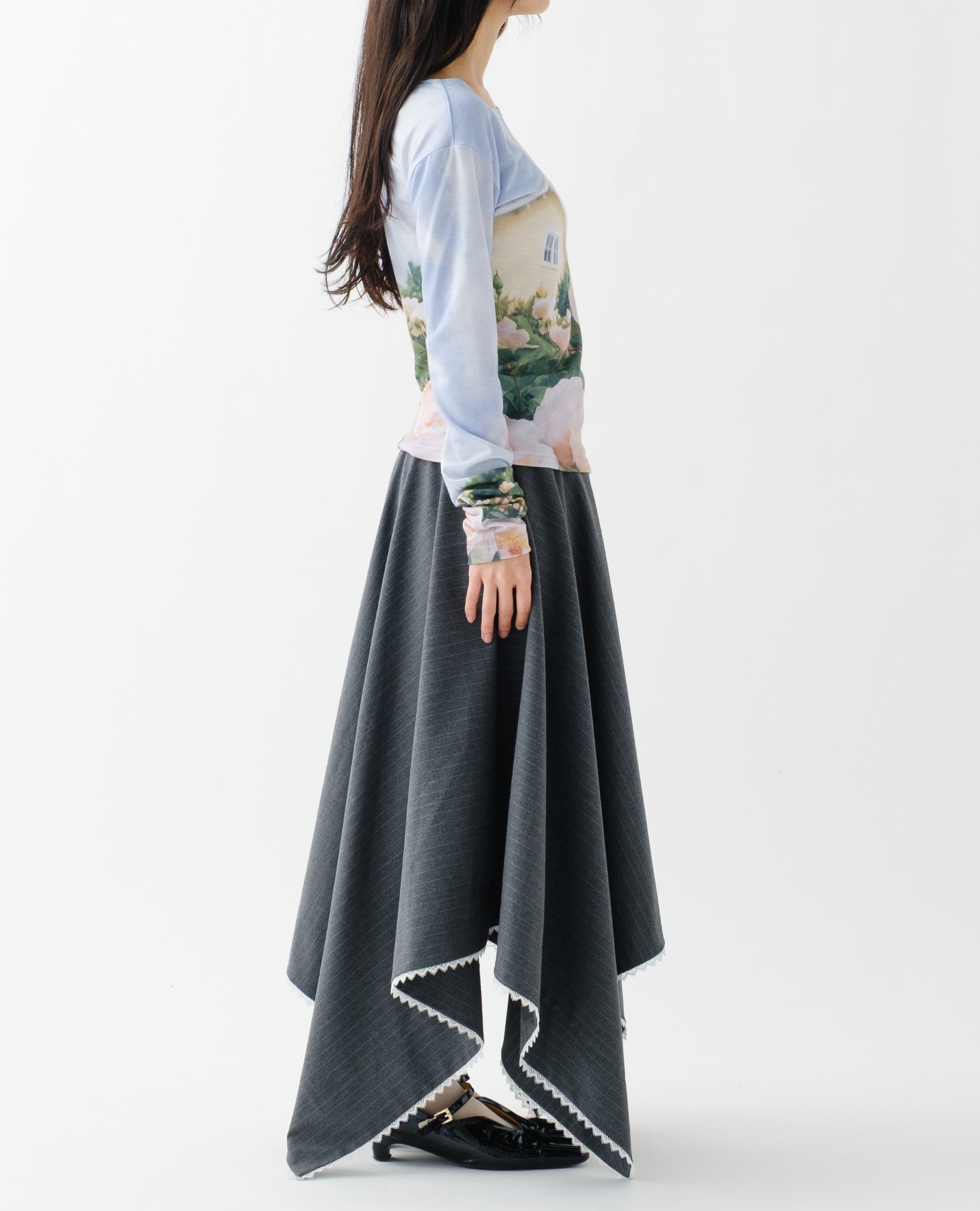 モデル身長 : 154cm