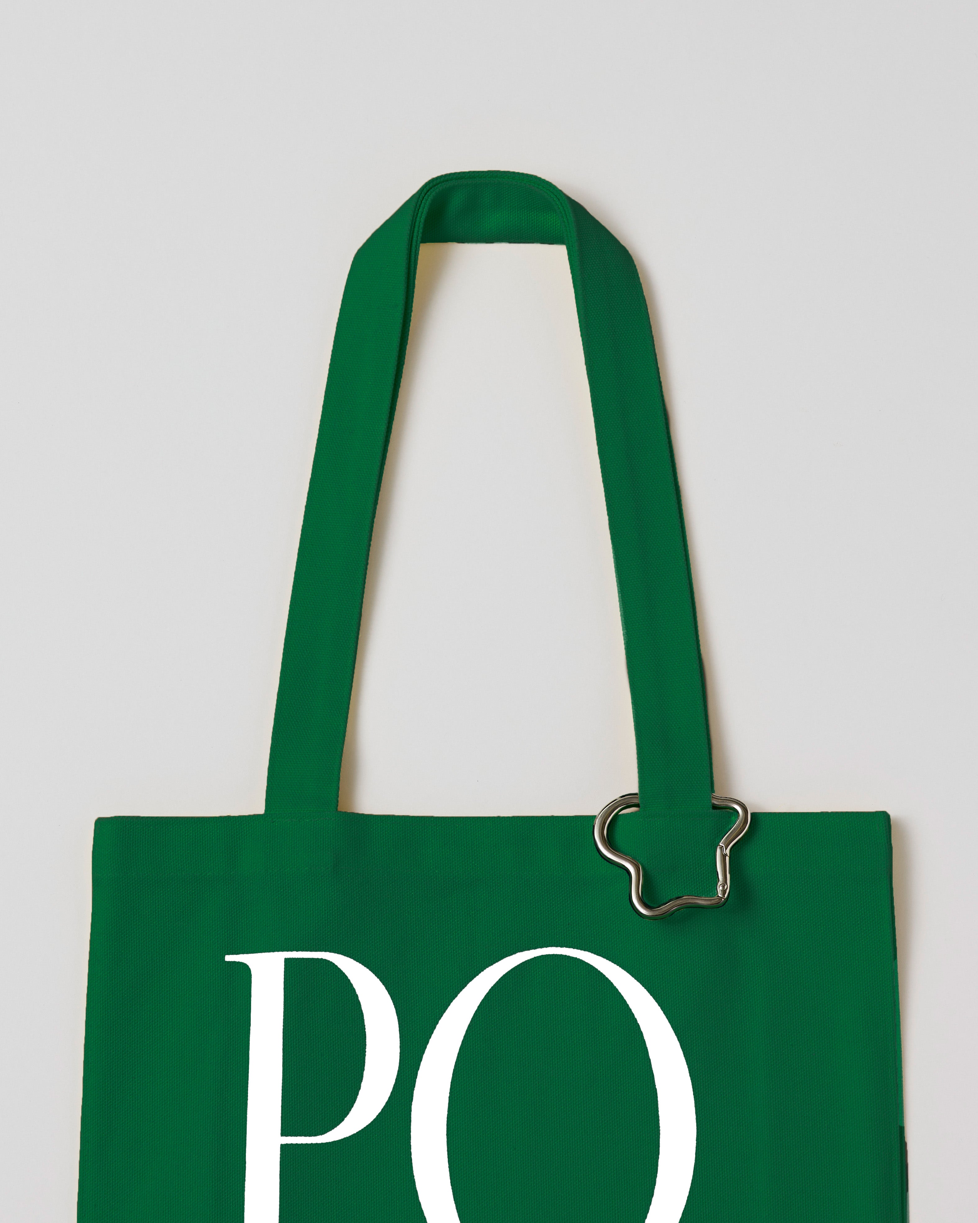 Logo tote bag (green)