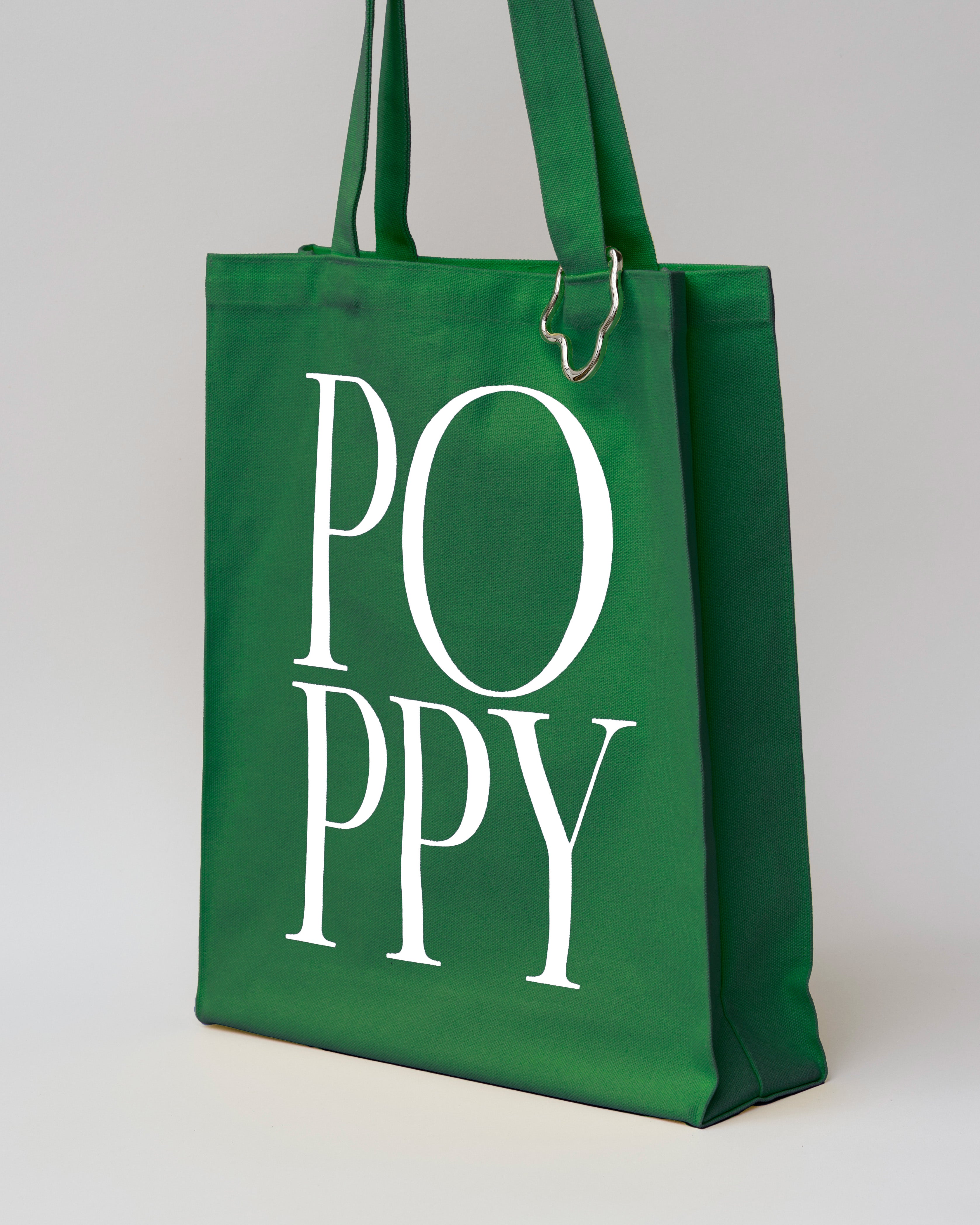 Logo tote bag (green)