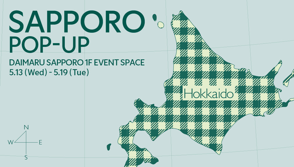 大丸札幌 POPUP 開催！
