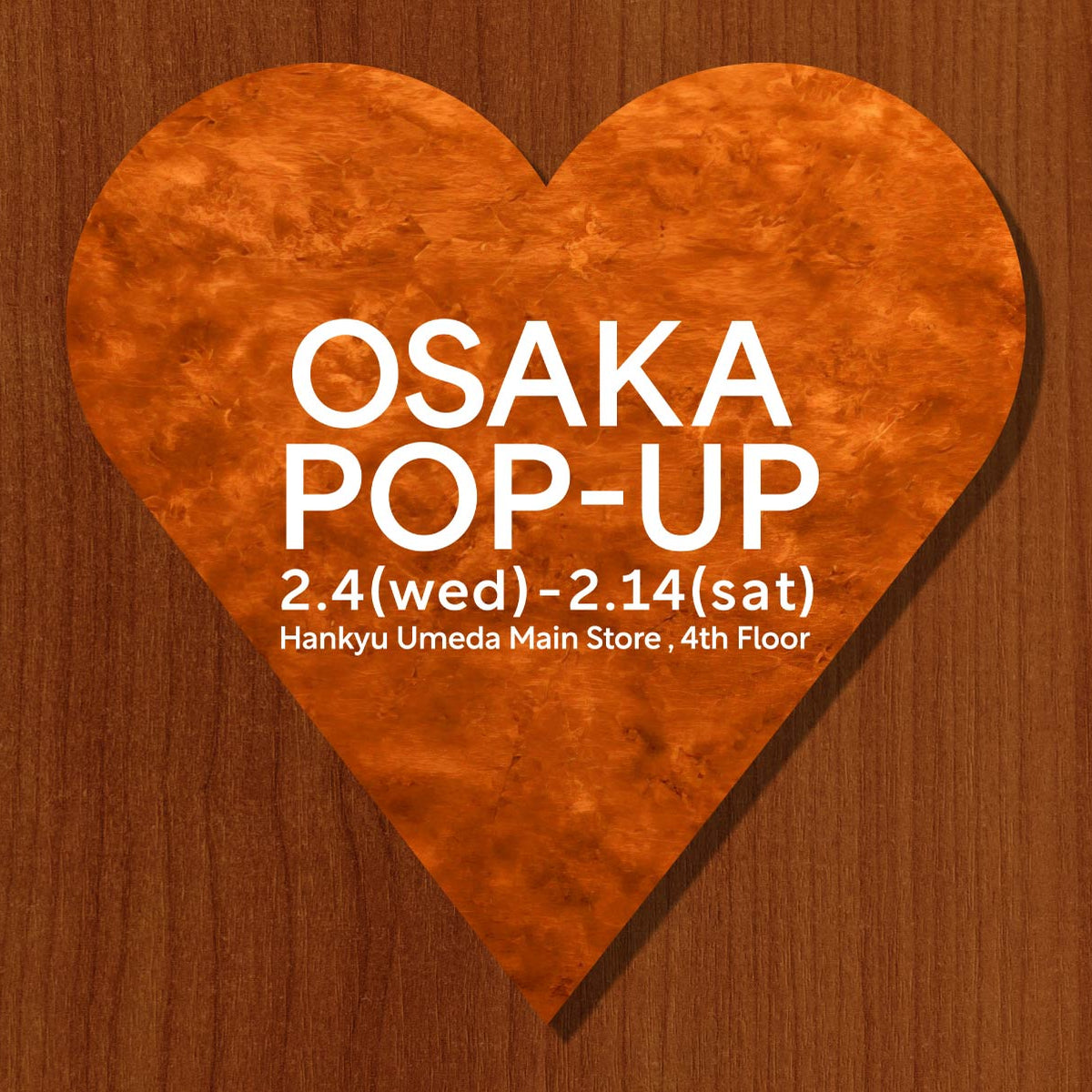 OSAKA POPUP開催！