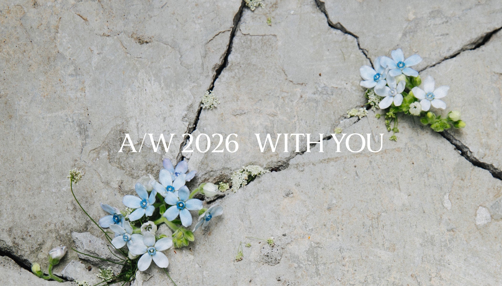 2026 AW concept“ With you“
