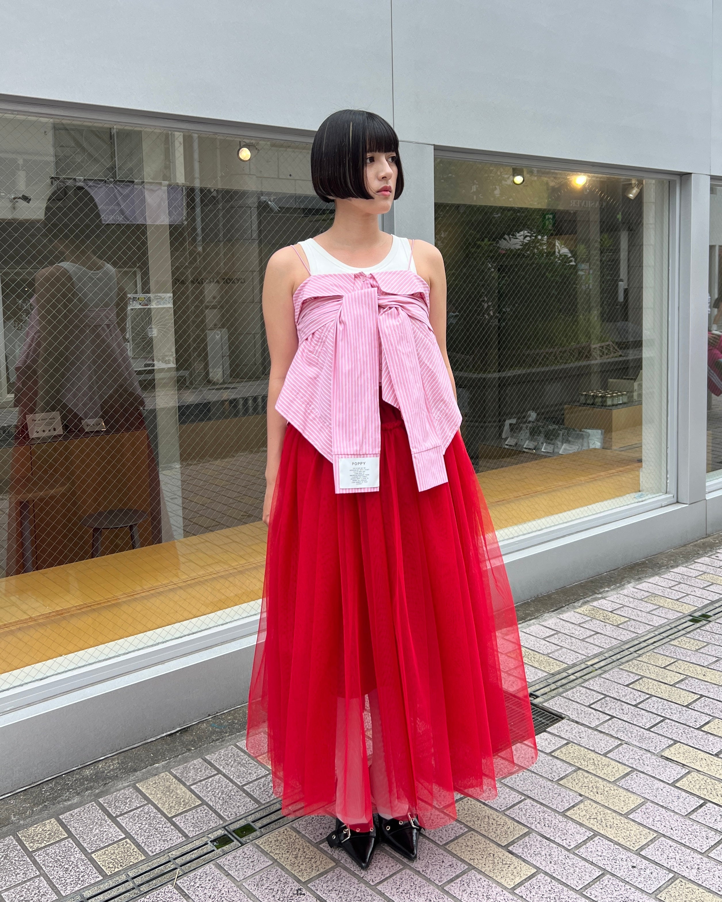 poppy スカート POPPY チュールスカート あさぎーにょ - メルカリ