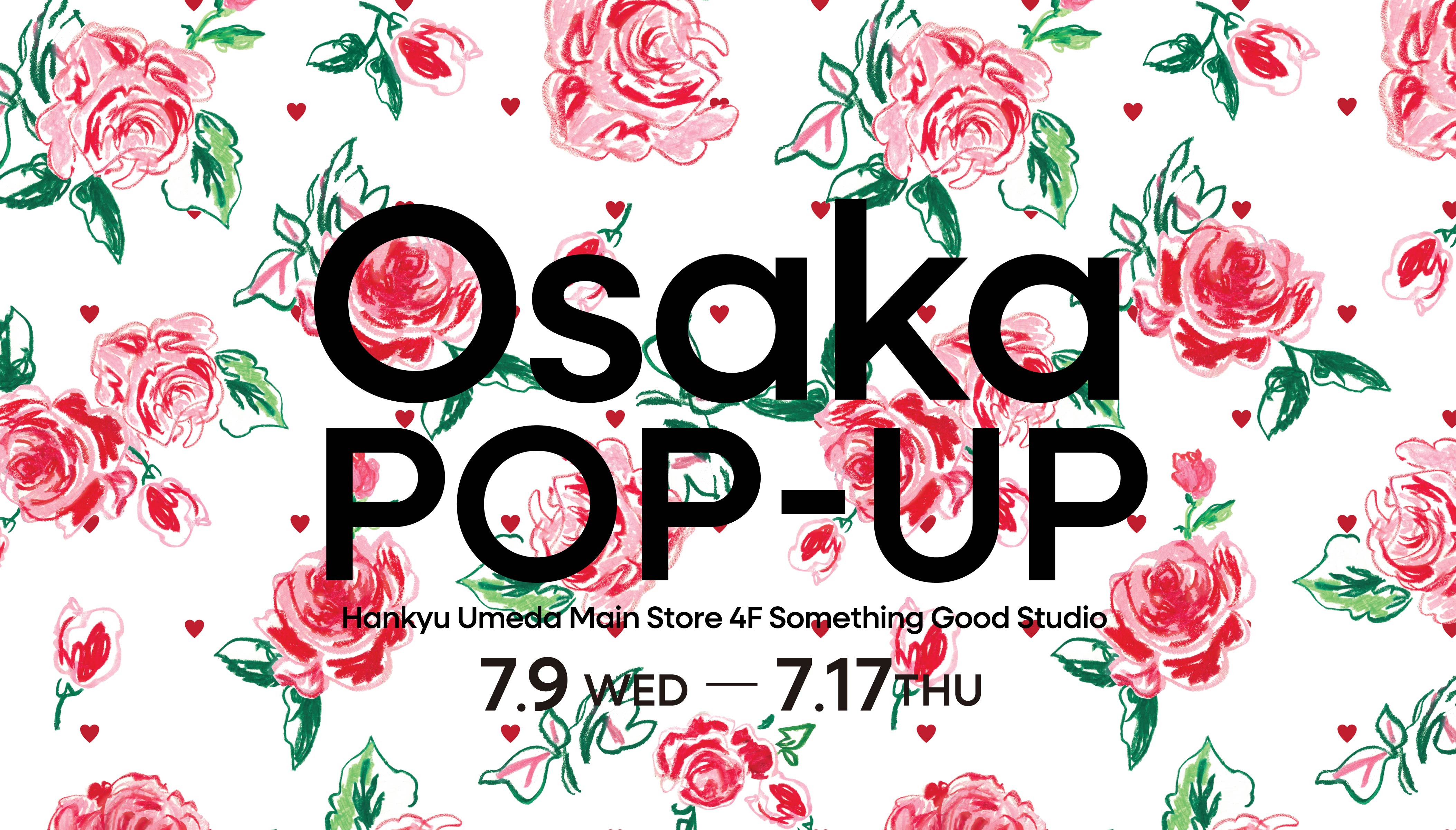 OSAKA POPUP 開催！