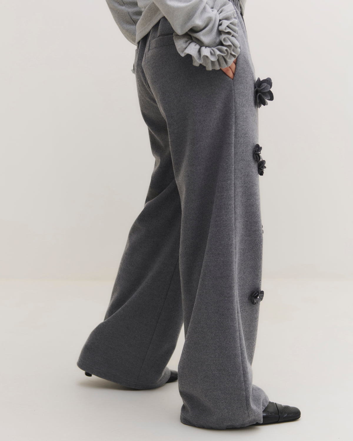 Melton fleur pants
