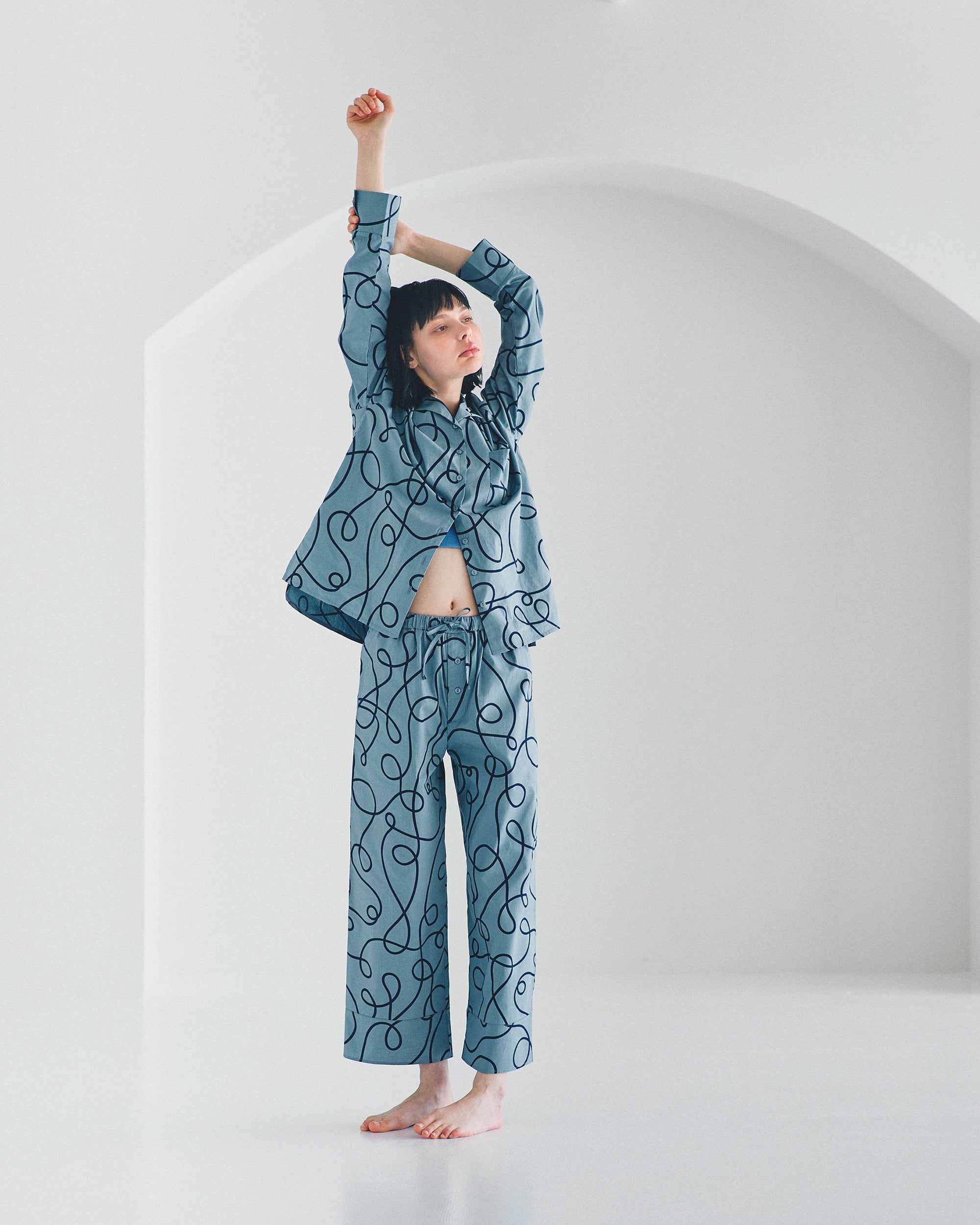 uneune room wear (blue)