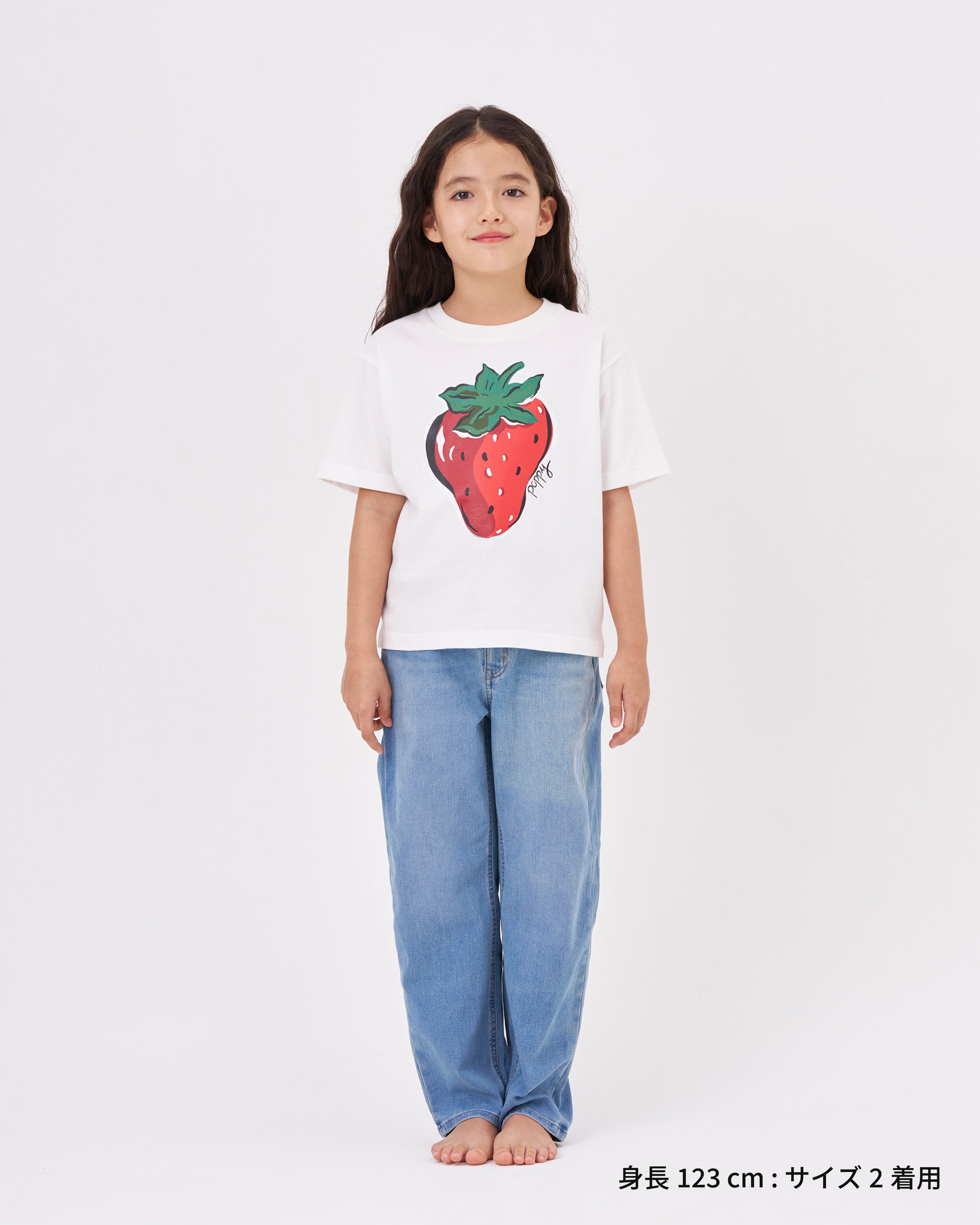 トップス TINYCOTTONS STRAWBERRIES TEE 2y TINYCOTTONS STRAWBERRIES TEE 2y 半袖Tシャツ TINYCOTTONS