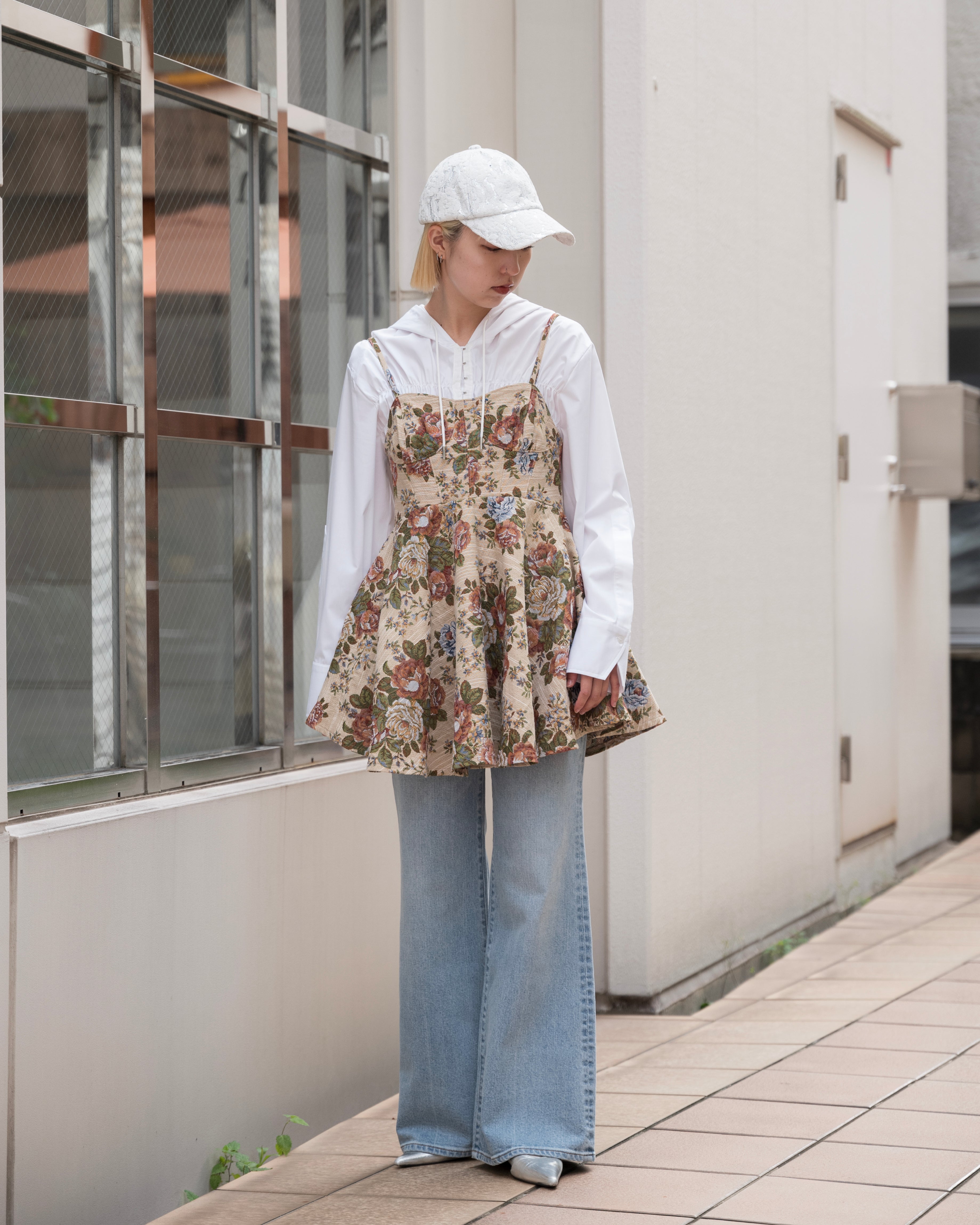 Gobelin pattern cami tunic