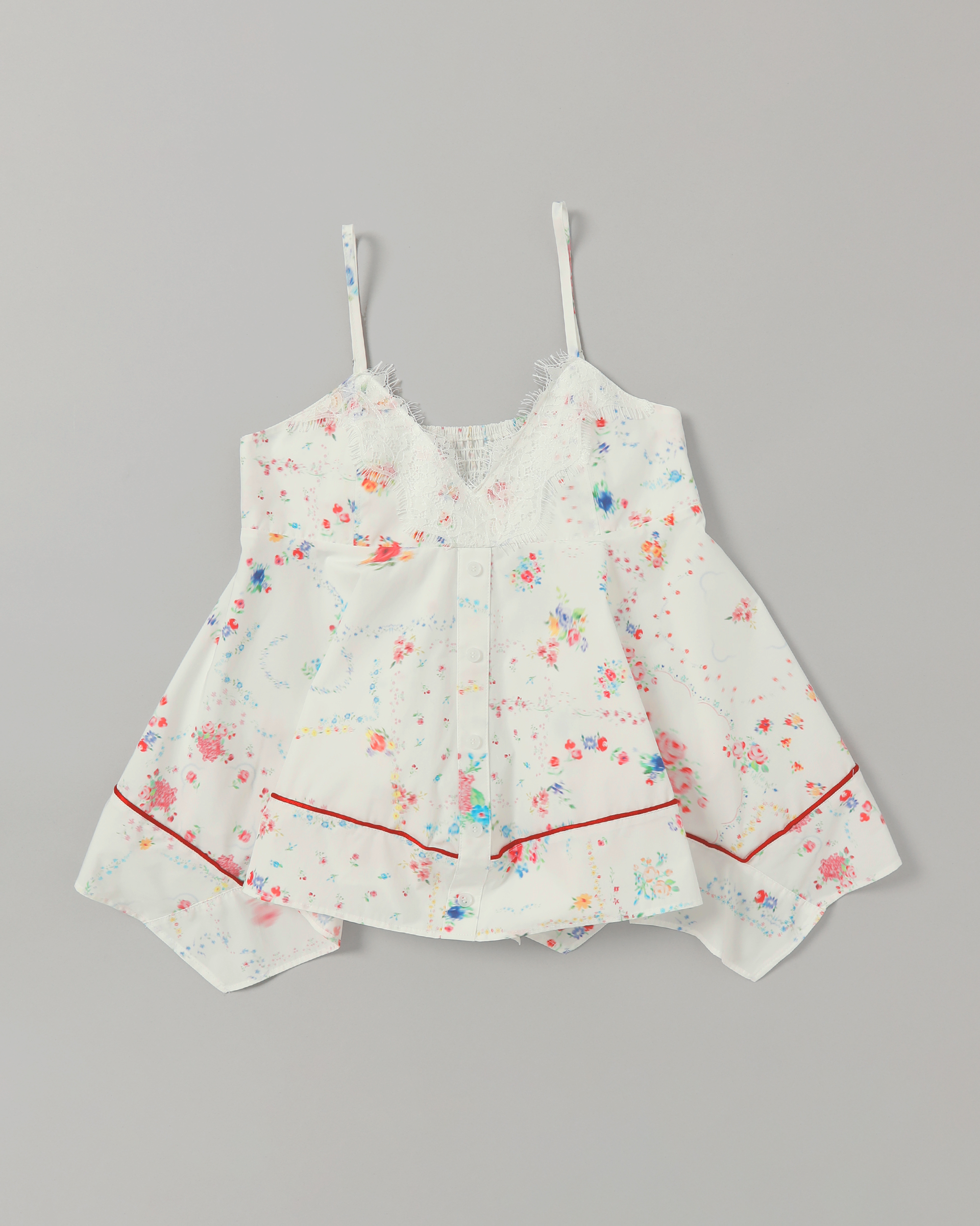 Handkerchief hem tunic (light blue)