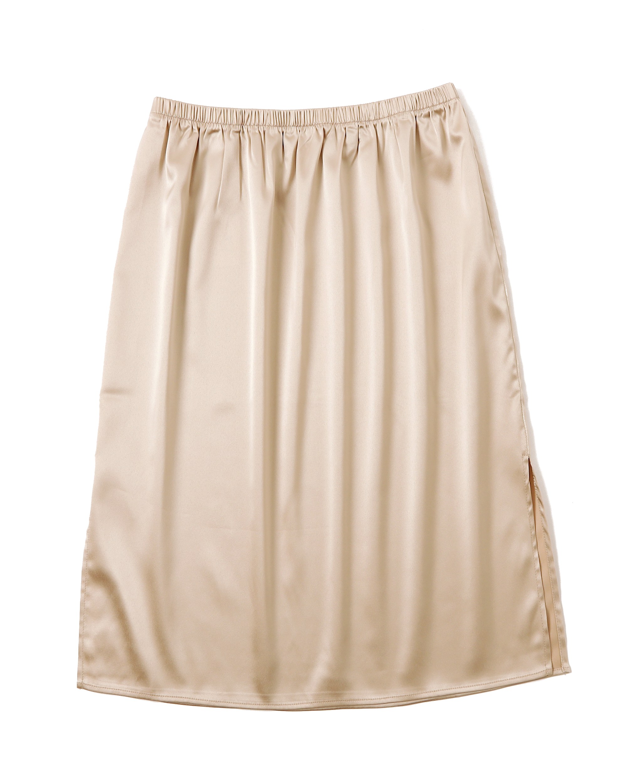 Handkerchief hem lace skirt (white/gray)