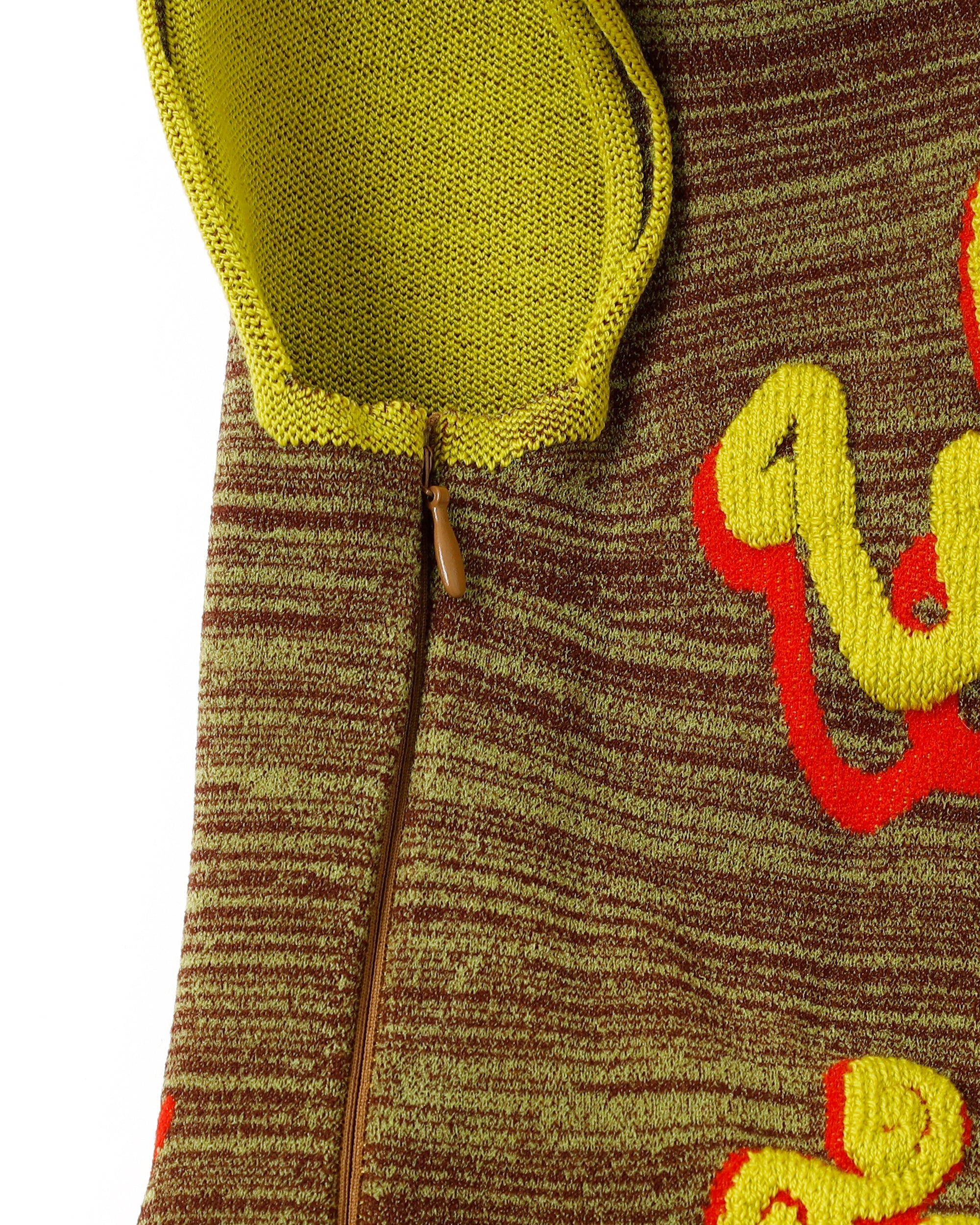 <b>Nadia Wire</b><br>my mission dress (melange brown/yellow)