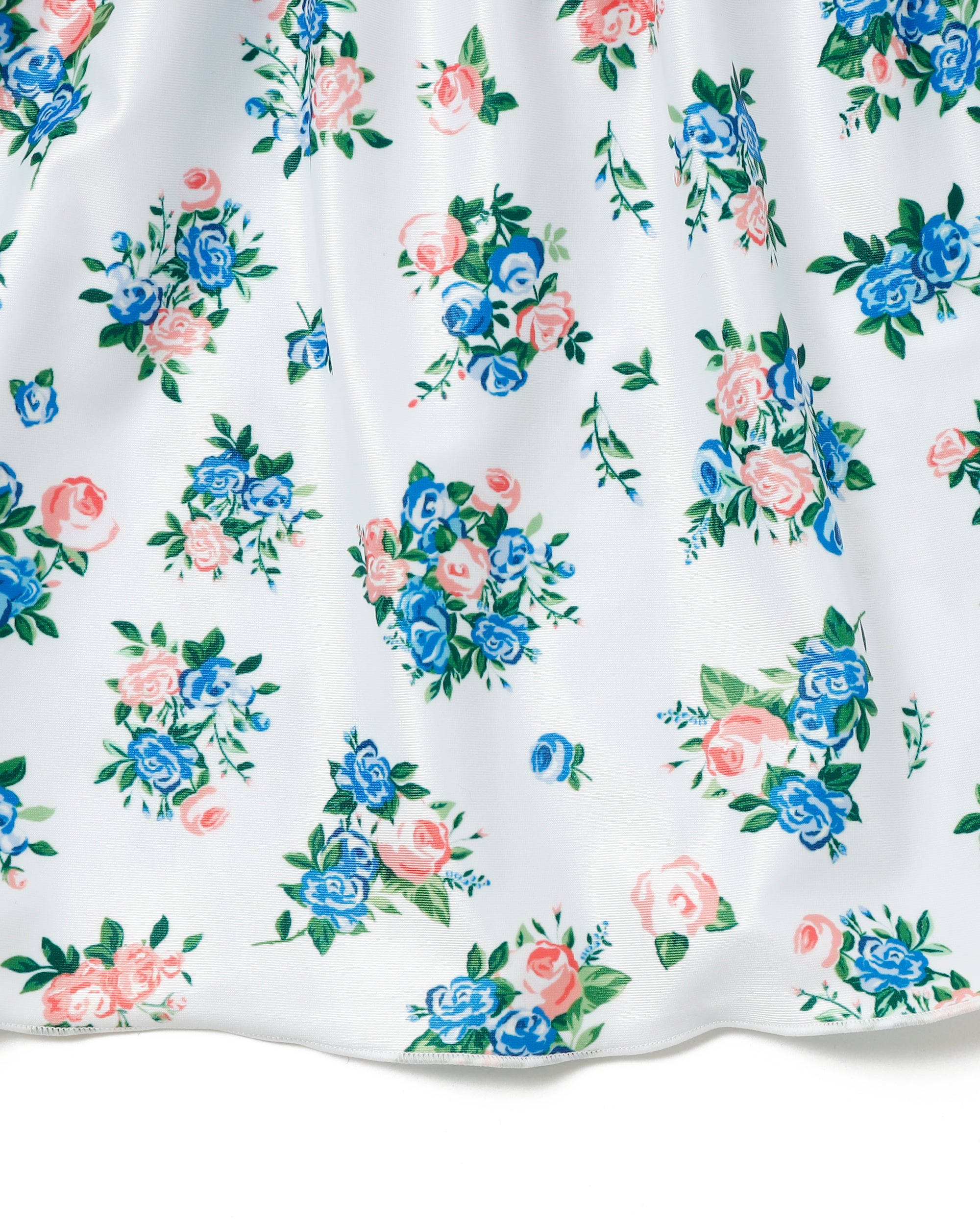 Shoulder ribbon shirring bikini