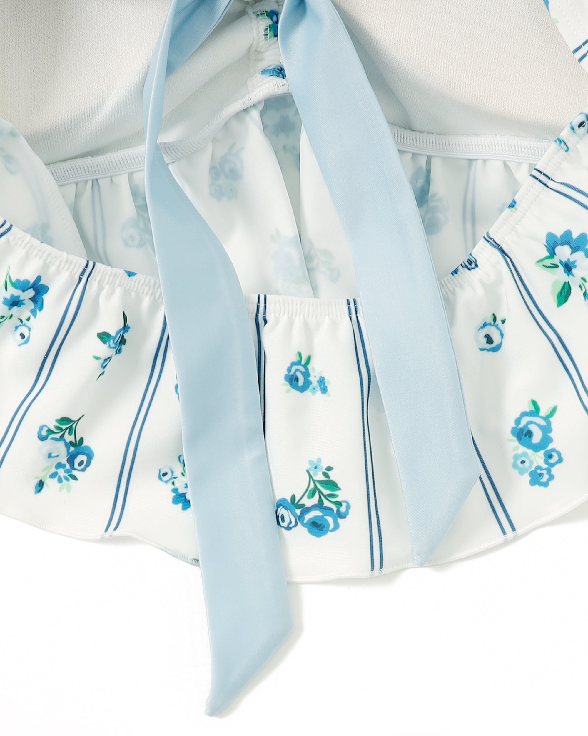 Off shoulder flare bikini