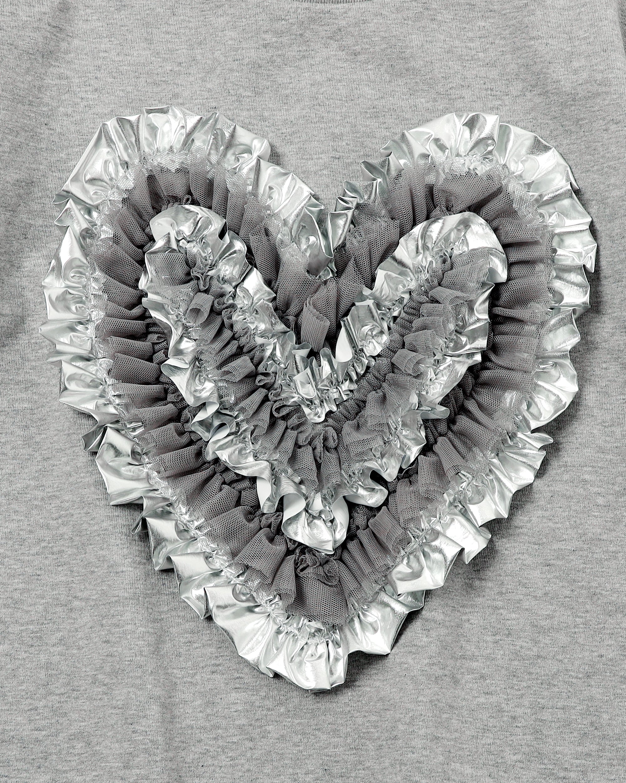 Heart tulle t-shirt