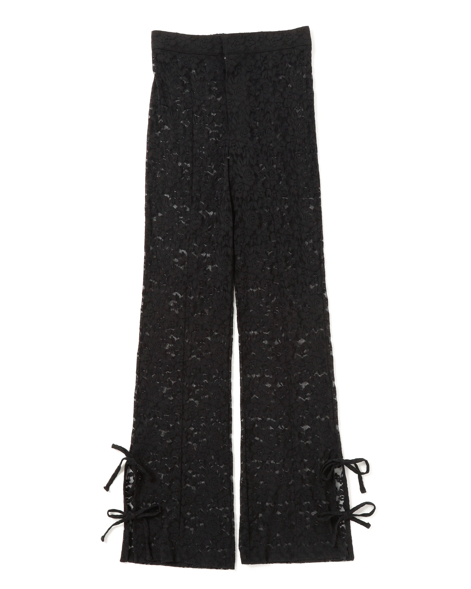 Lace flare pants