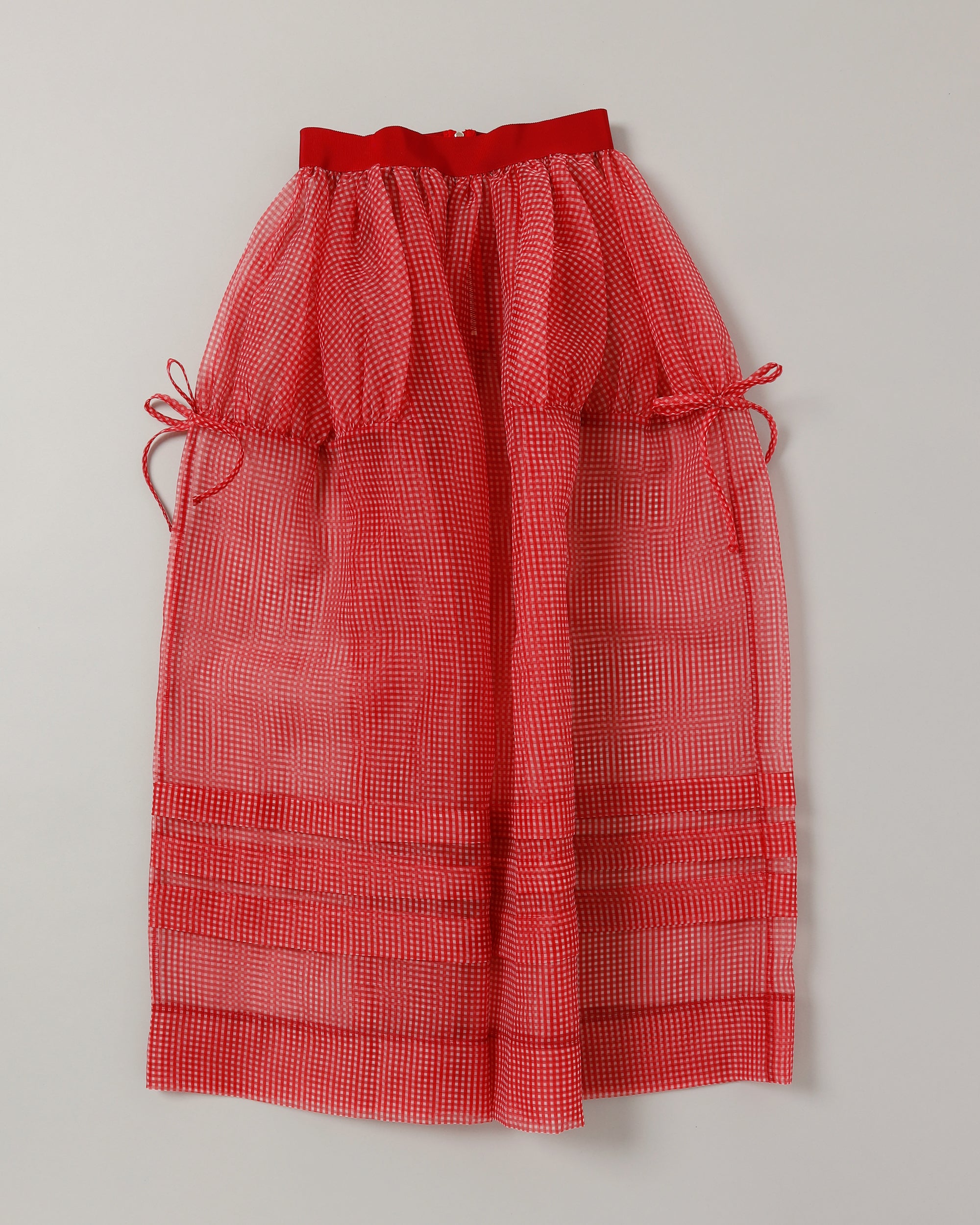 スカート POPPY Gingham balloon mini skirt POPPY Gingham balloon mini skirt