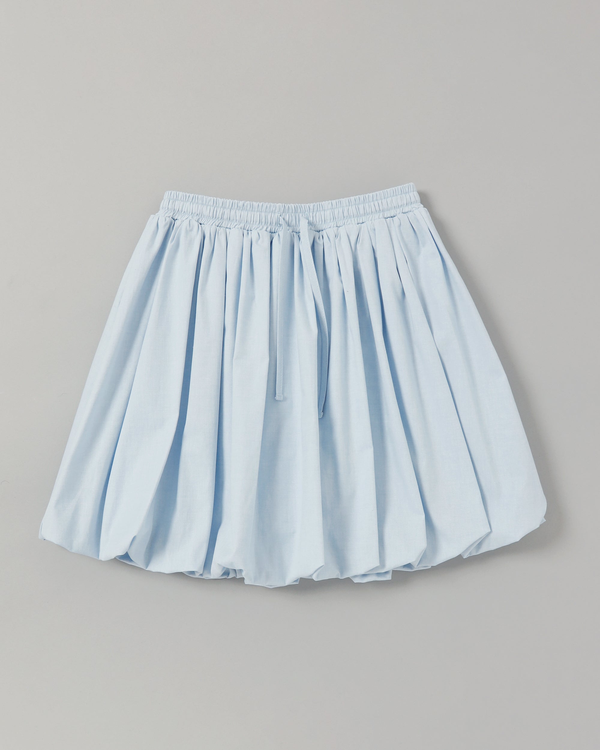 Balloon mini skirt (blue flower)
