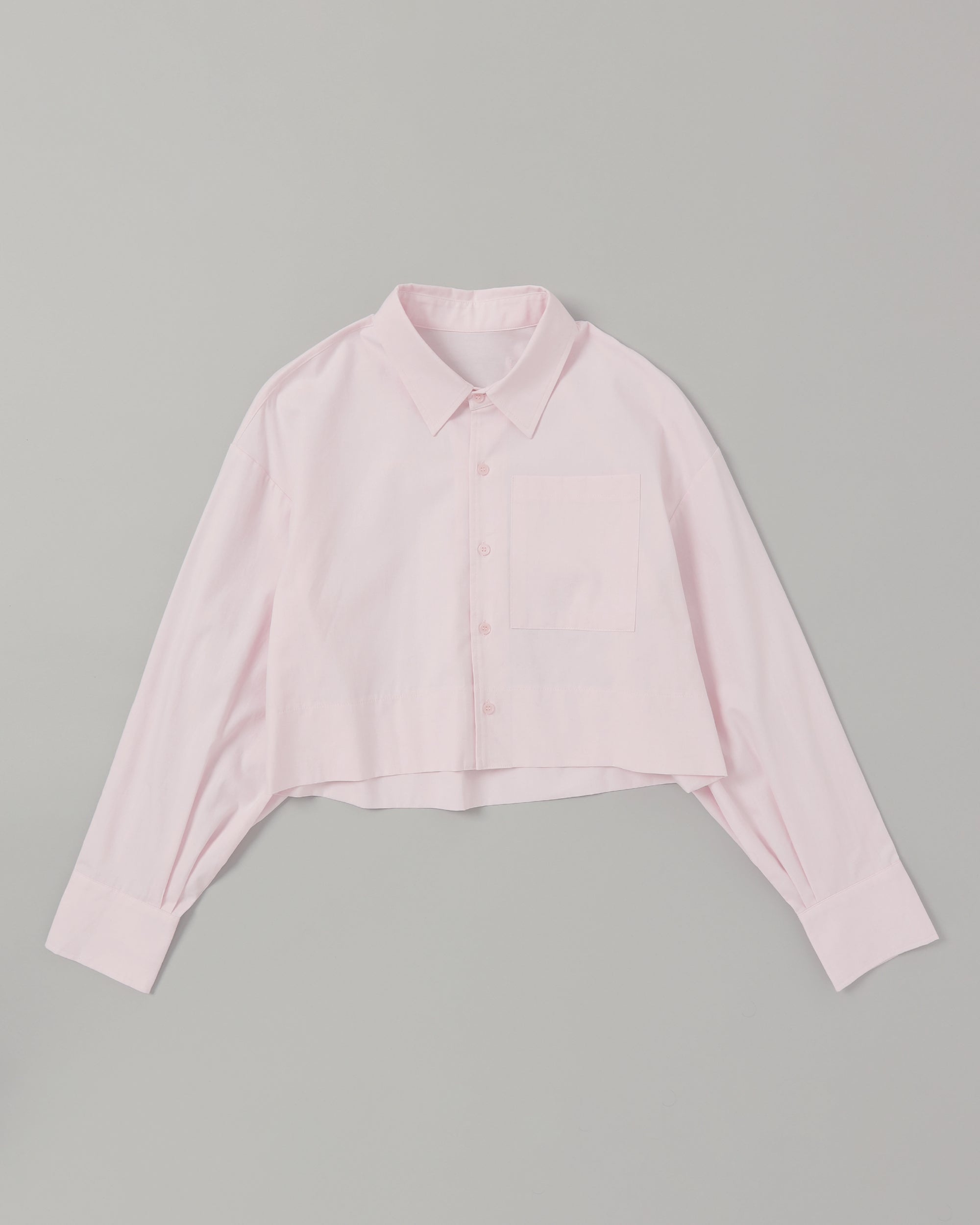 Cropped shirt (pink)