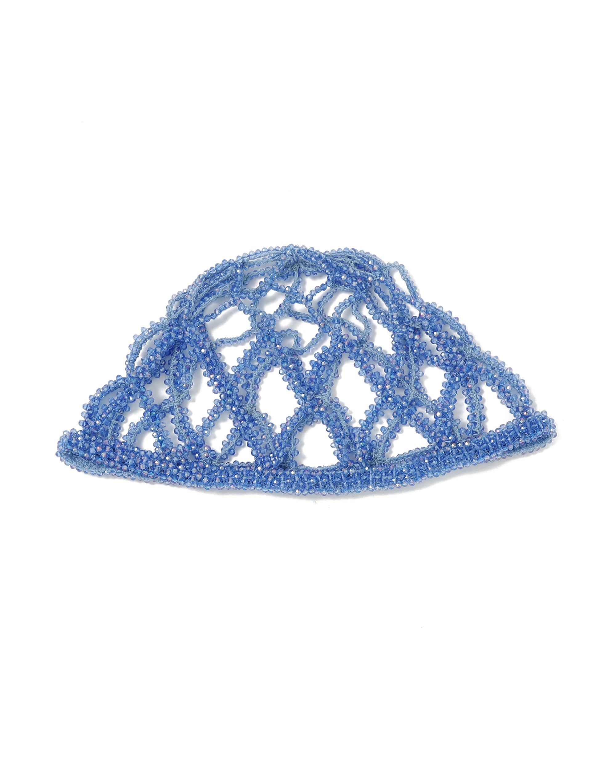<b>Kroon 02</b><br> Beaded Bathing Cap(sky blue)