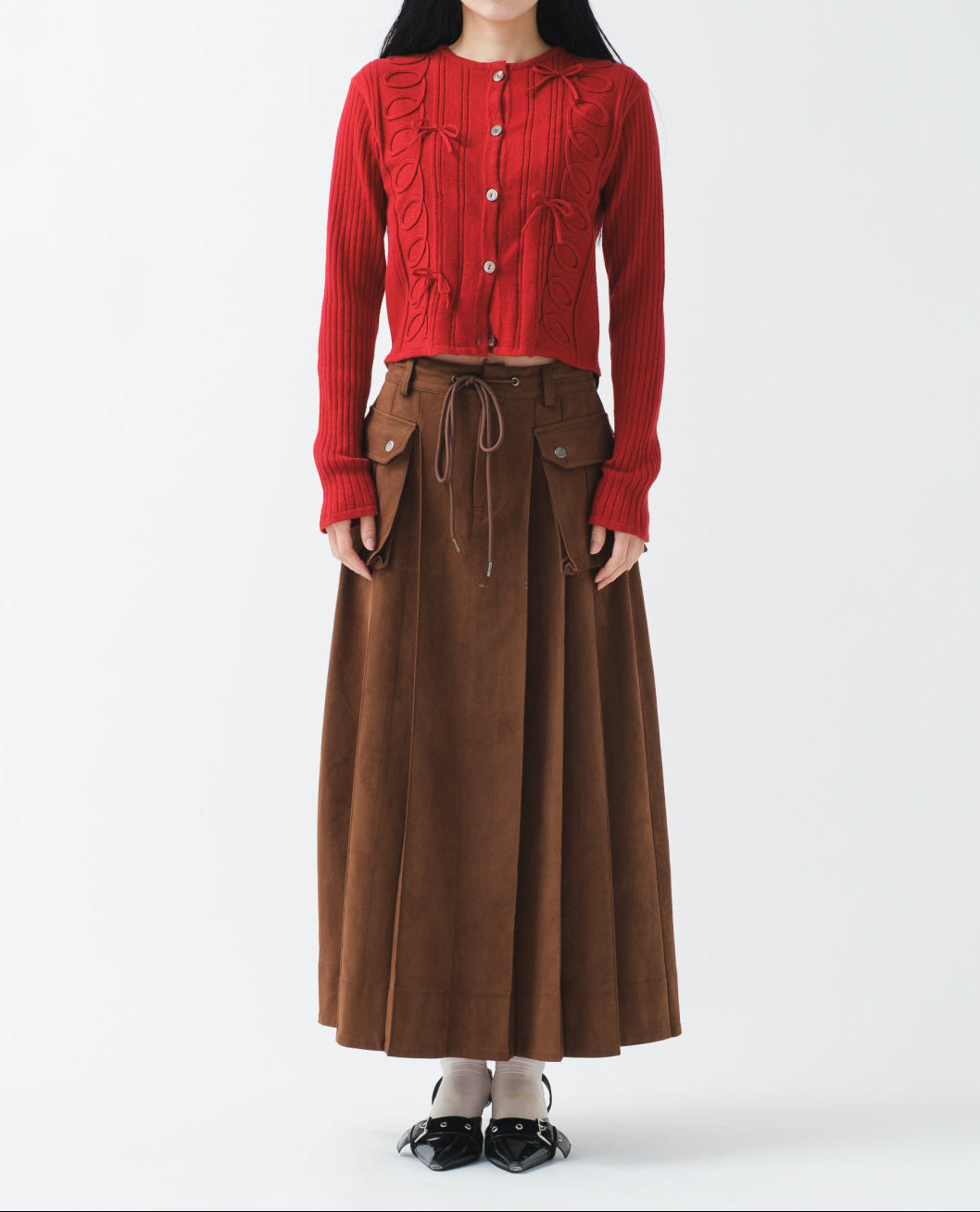 モデル身長 : 164cm 