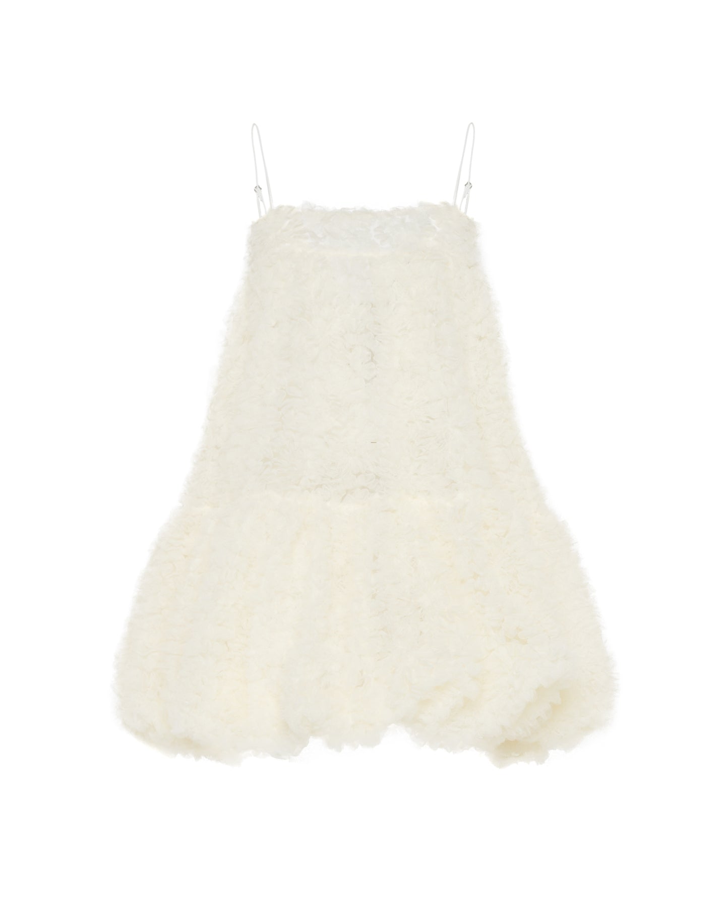 トップス poppy TULLE BALLOON TUNIC (LIGHT BLUE) Tulle balloon tunic (light blue)