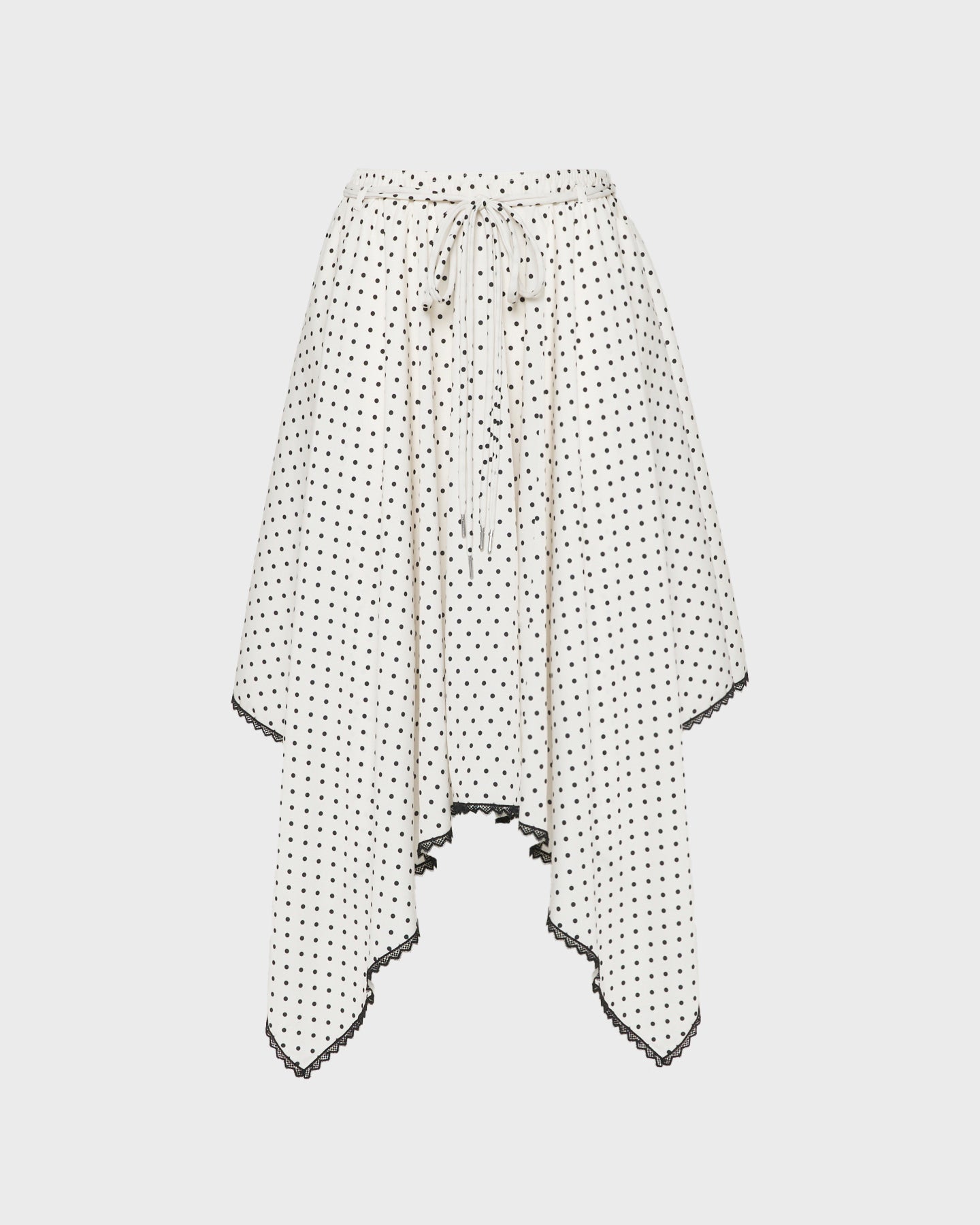 Airy handkerchief skirt