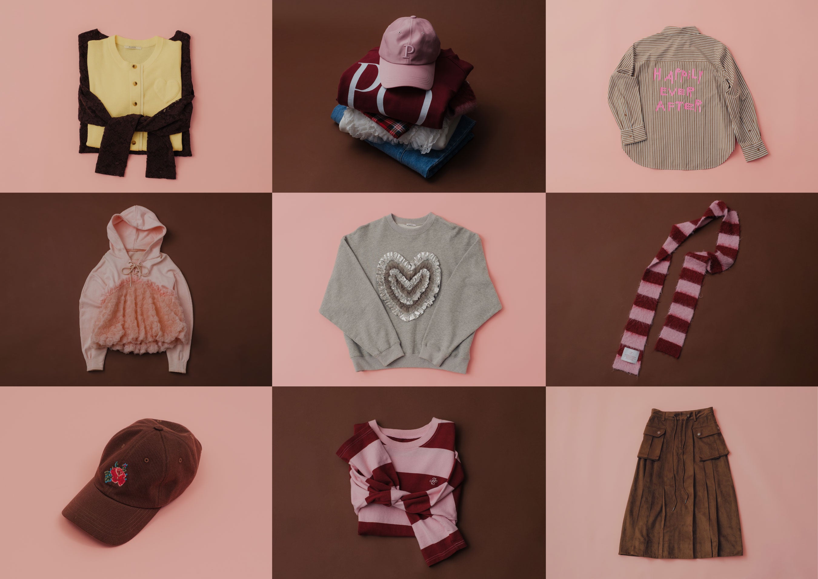 【最終お値下げ】POPPY パンツ soulberry（ソウルベリー） 店長がつくった夏もぽわんと9分丈ワイド