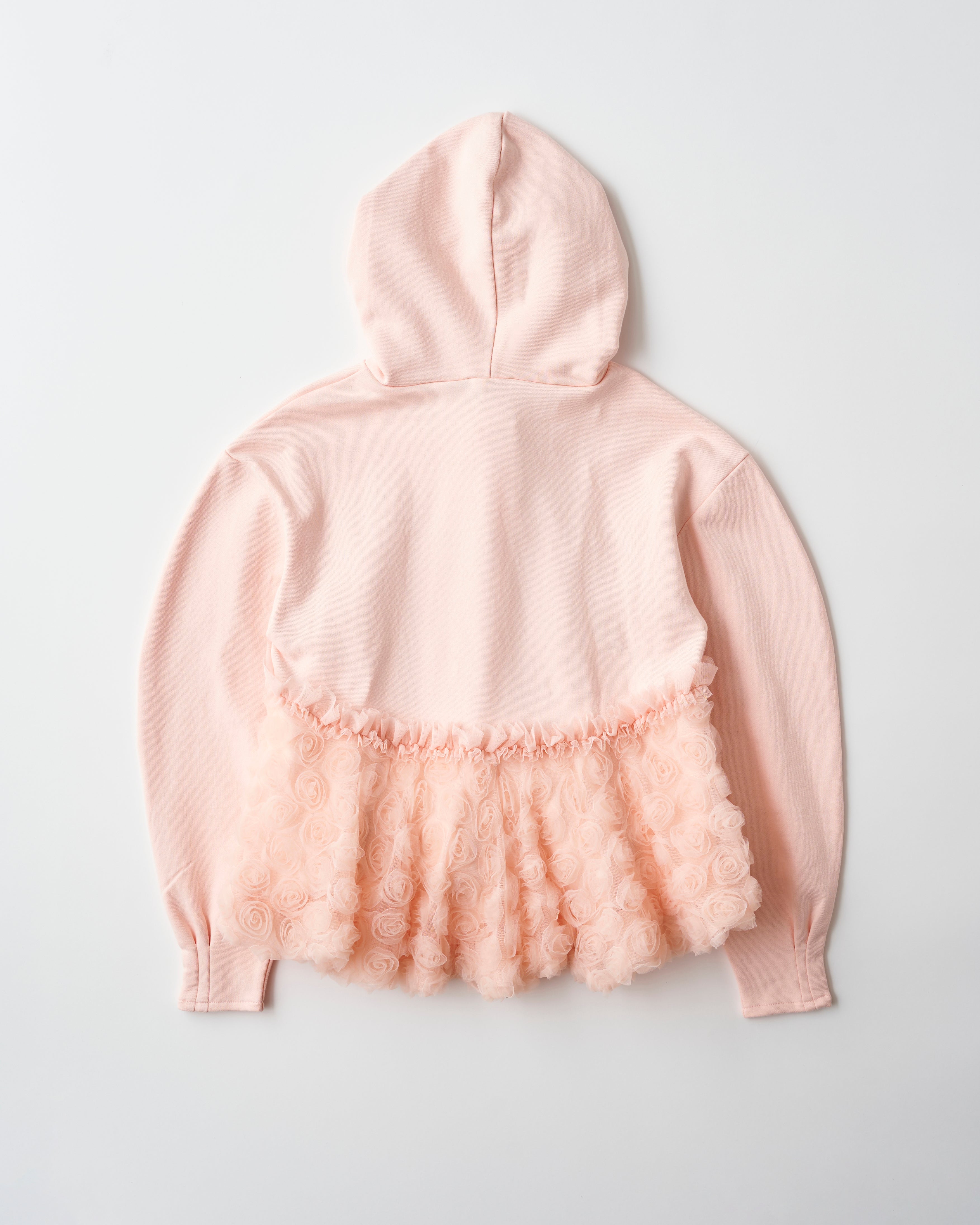 tulle docking hoodie（pink）