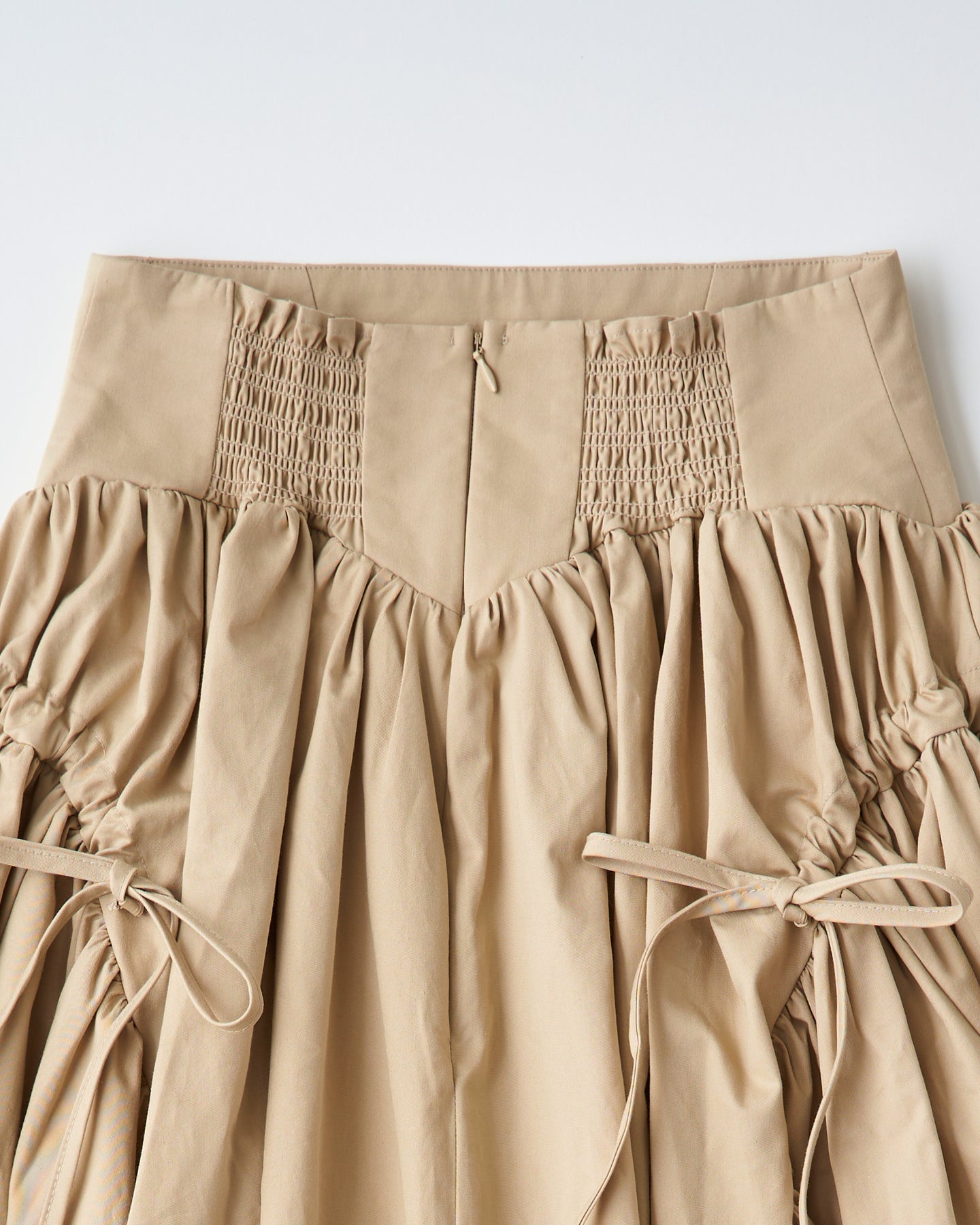 corset volume skirt（beige）