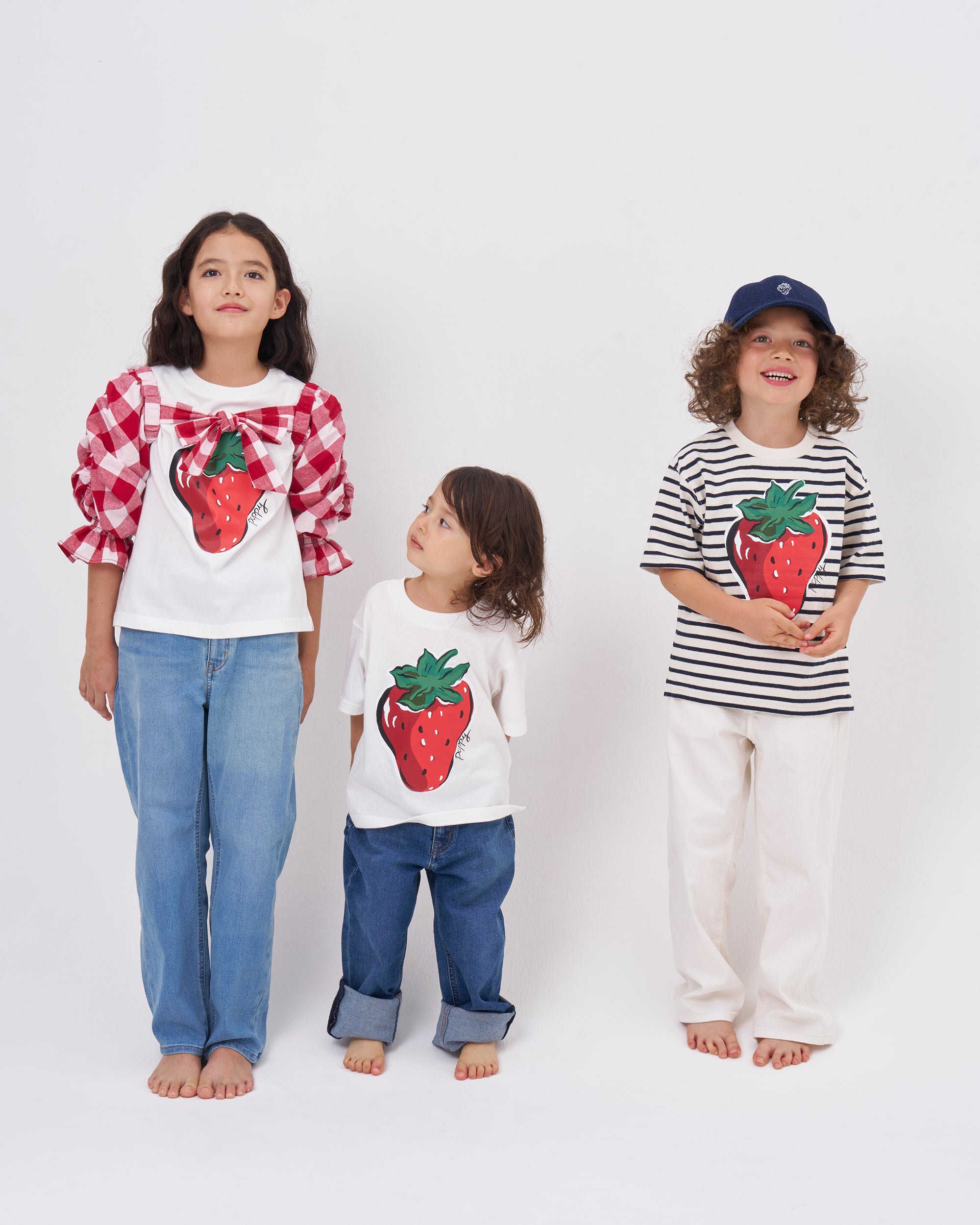 KIDS Gingham check sleeves