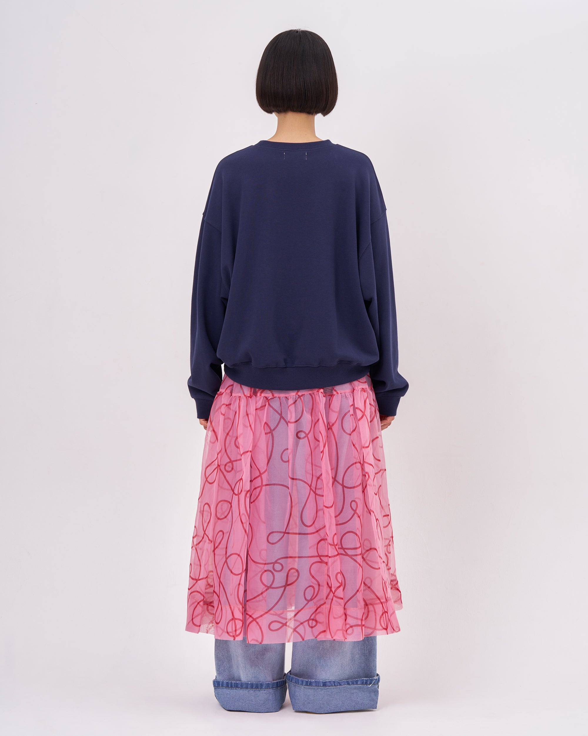 uneune organdy cami dress