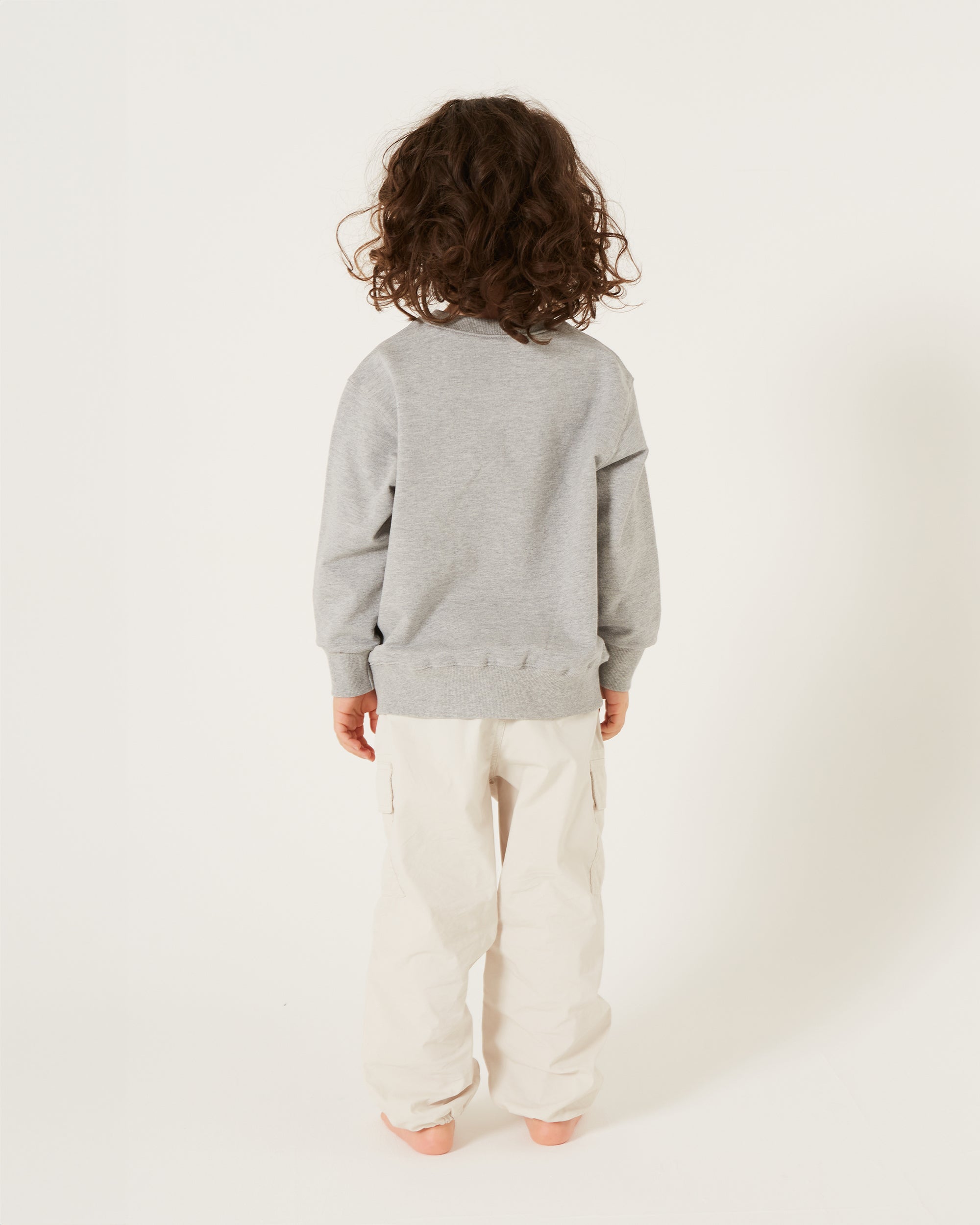 KIDS strawberry printed sweatshirts (Gray)