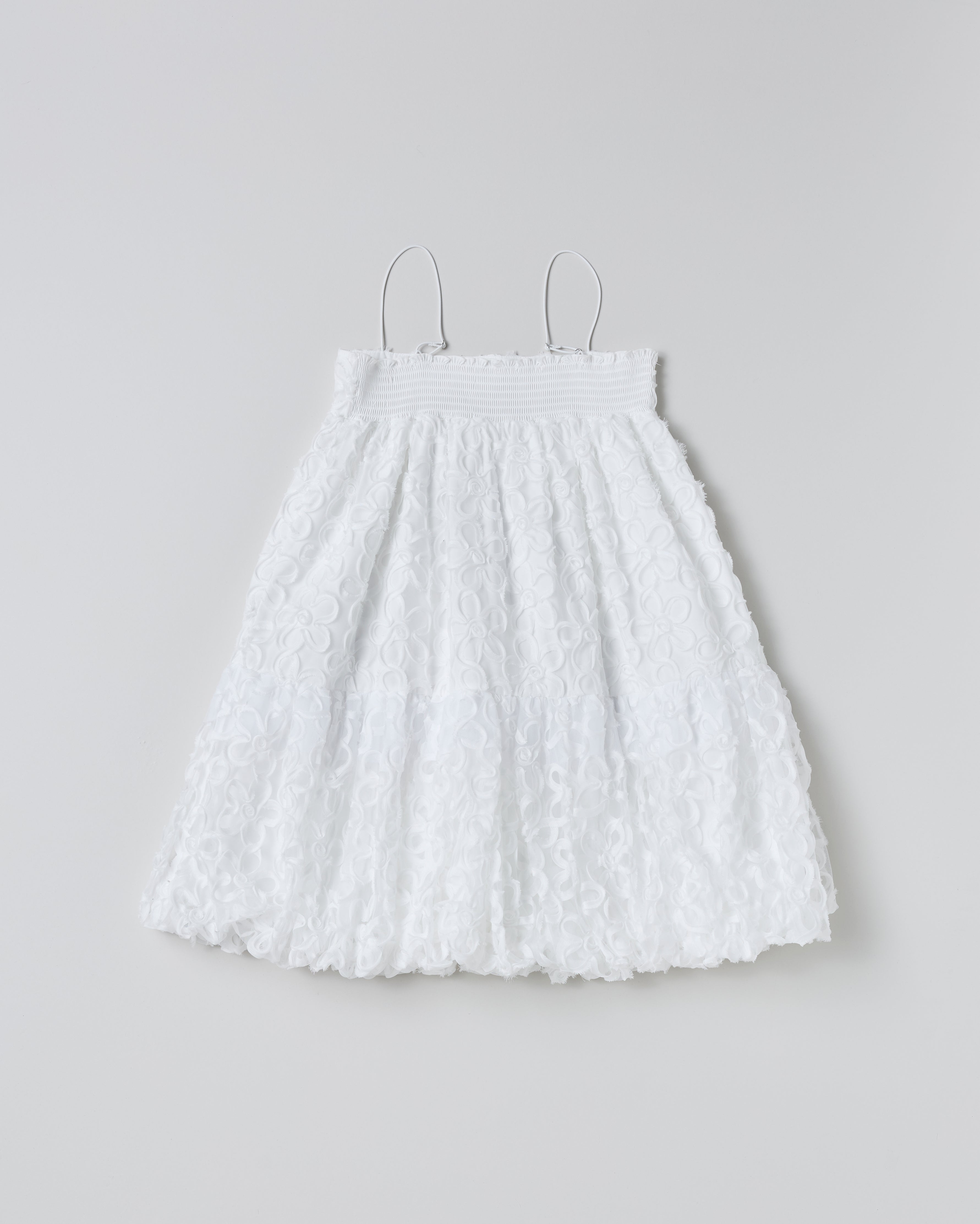 Flower tulle balloon tunic