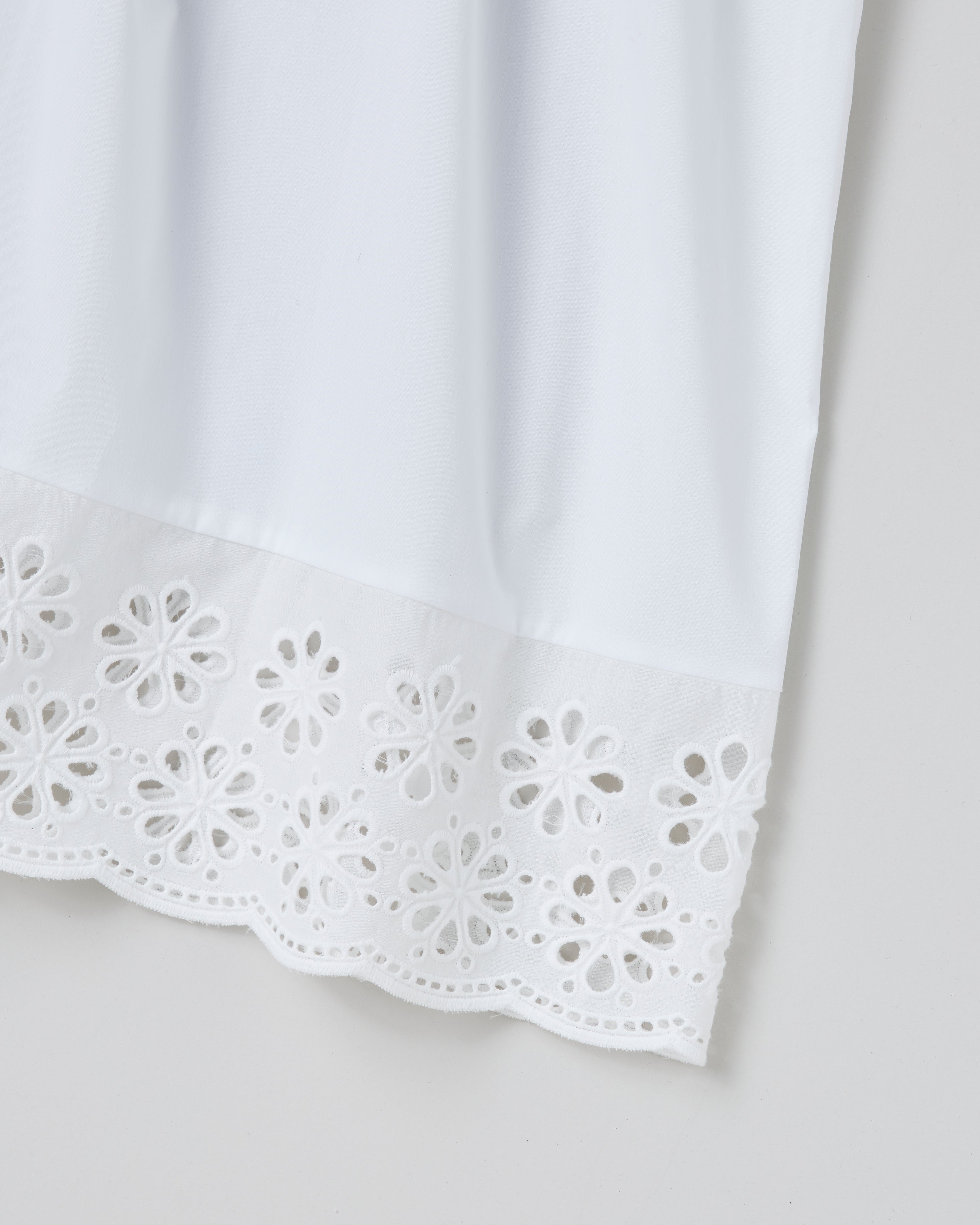 Hoodie flower cotton lace one-piece