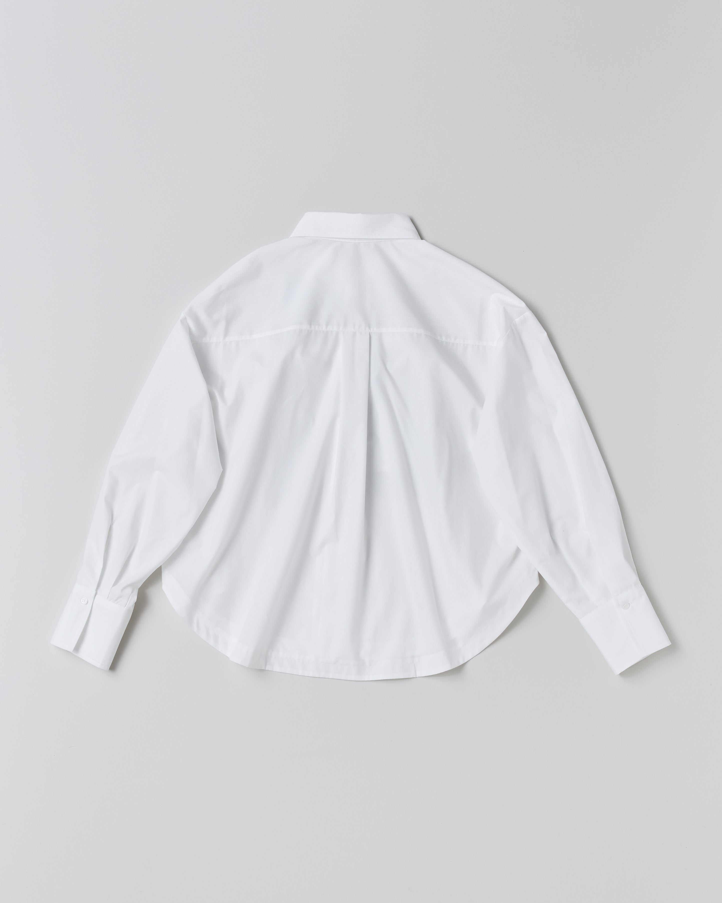 Double ribbon shirt (white)
