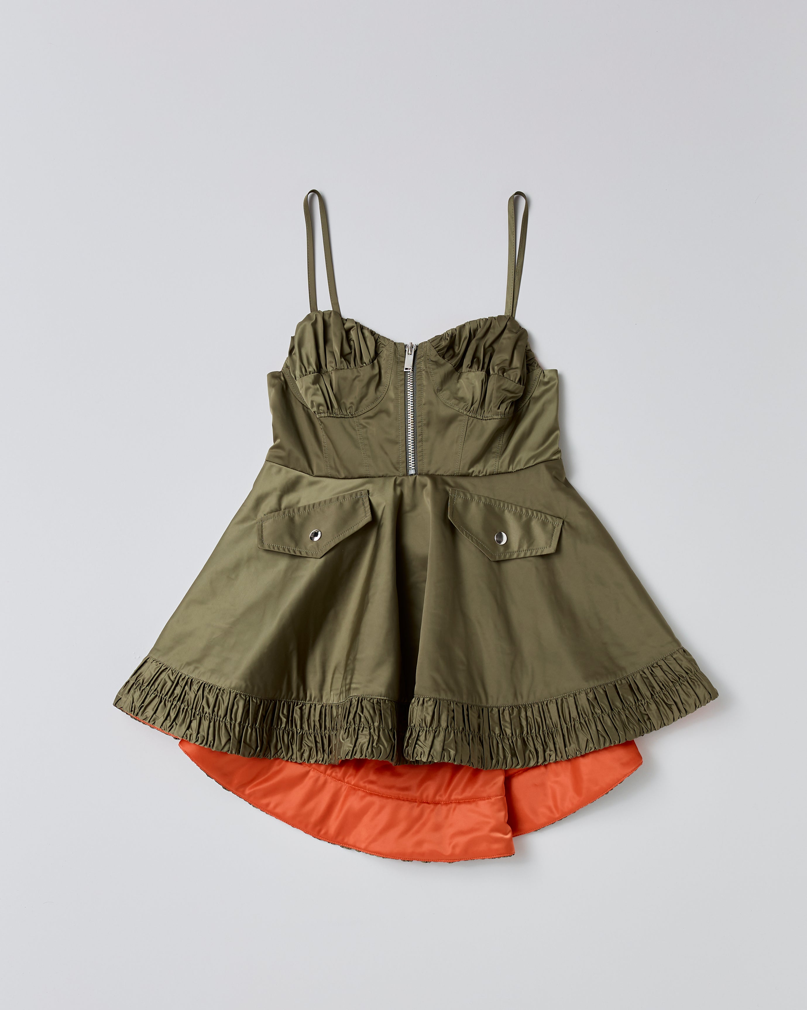 【新品】POPPY ミリタリーフレアチュニック あさぎーにょ Military flare tunic