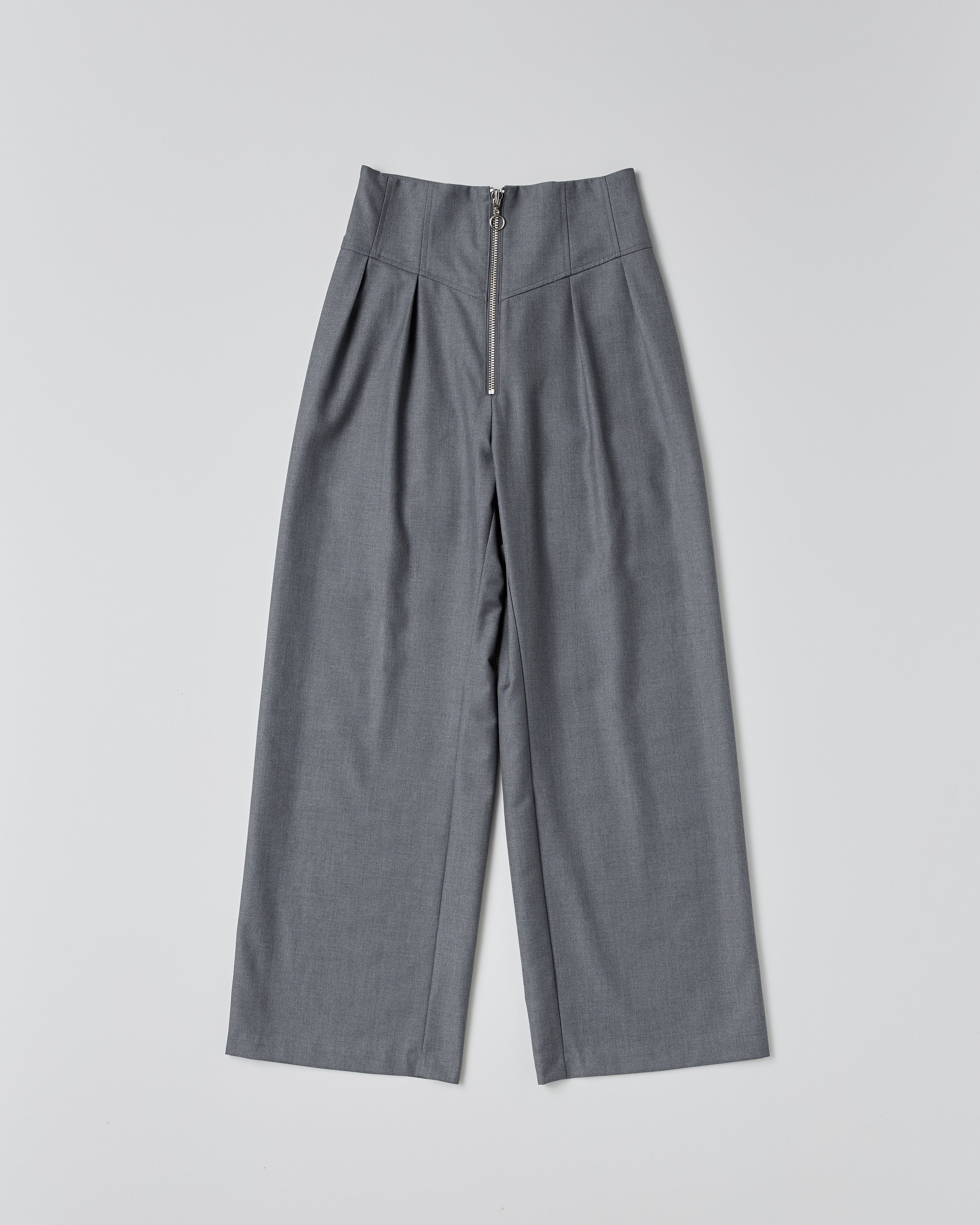 Corset semi-wide pants