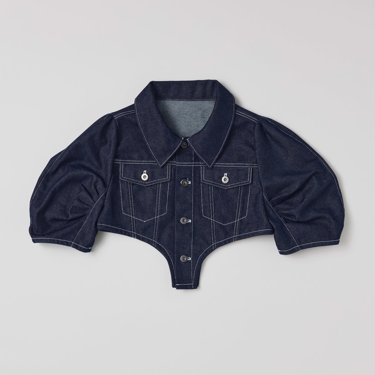 Cutline denim jacket