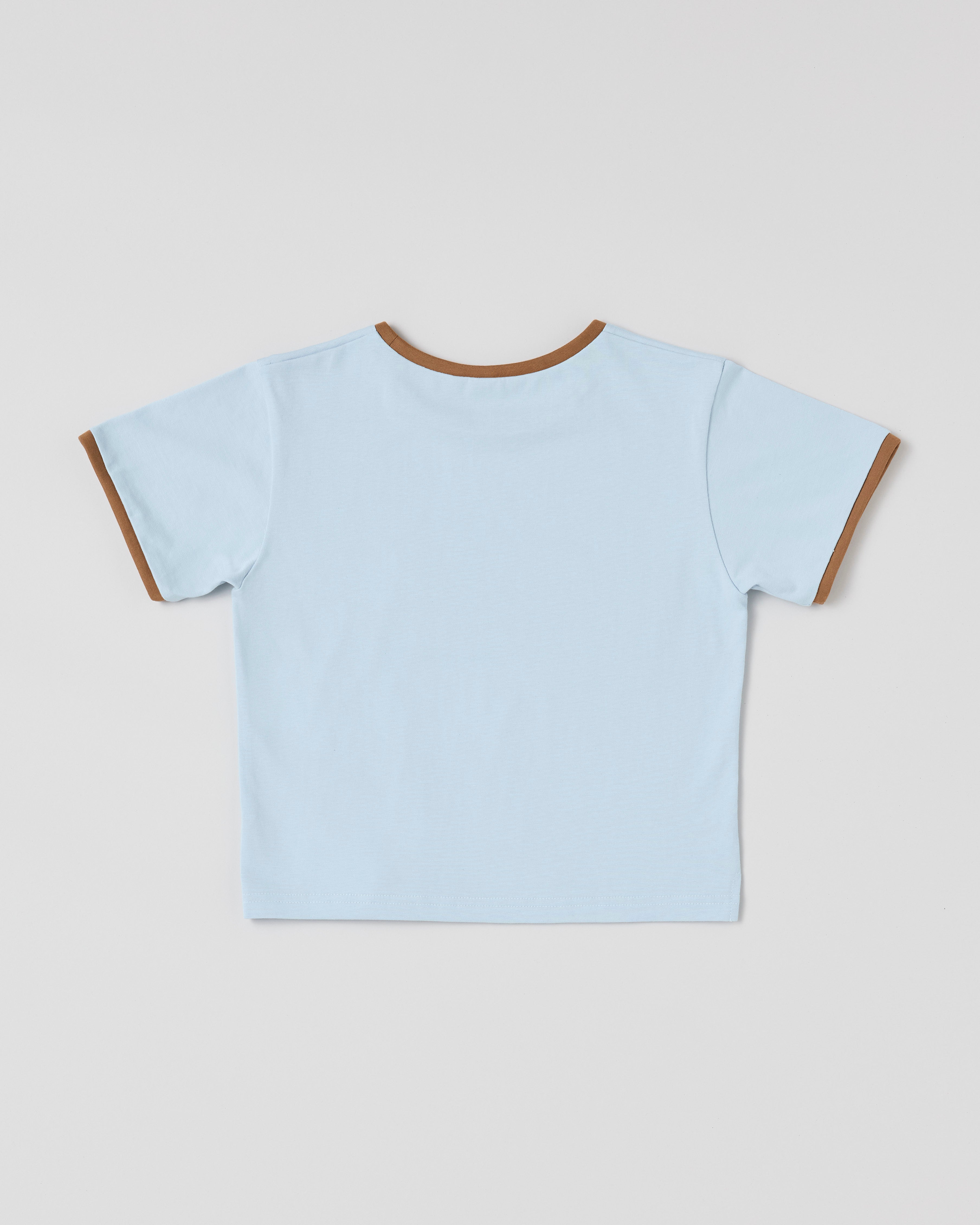 Bicolor ringer t-shirt (blue)