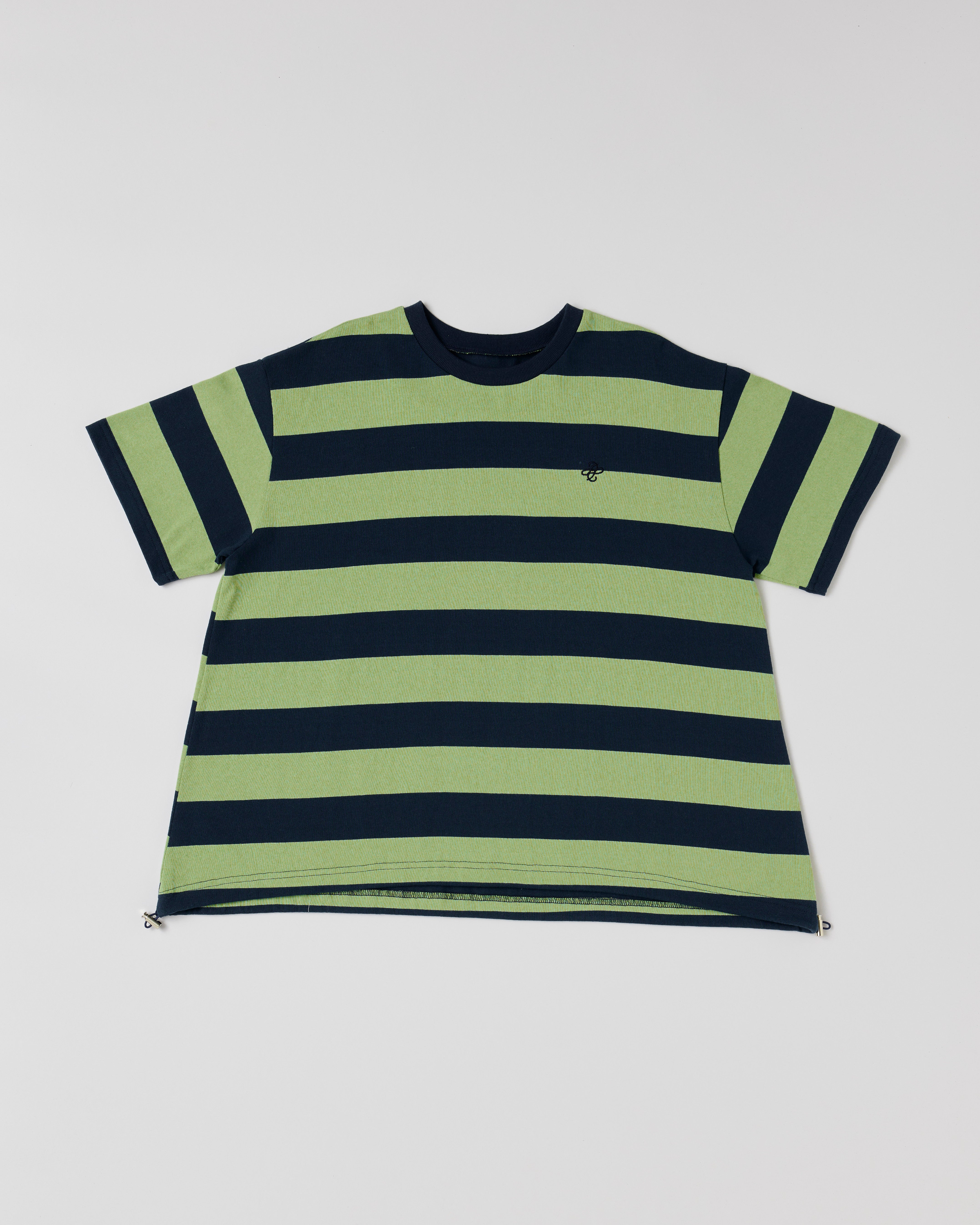 Cocoon border t-shirt (green)