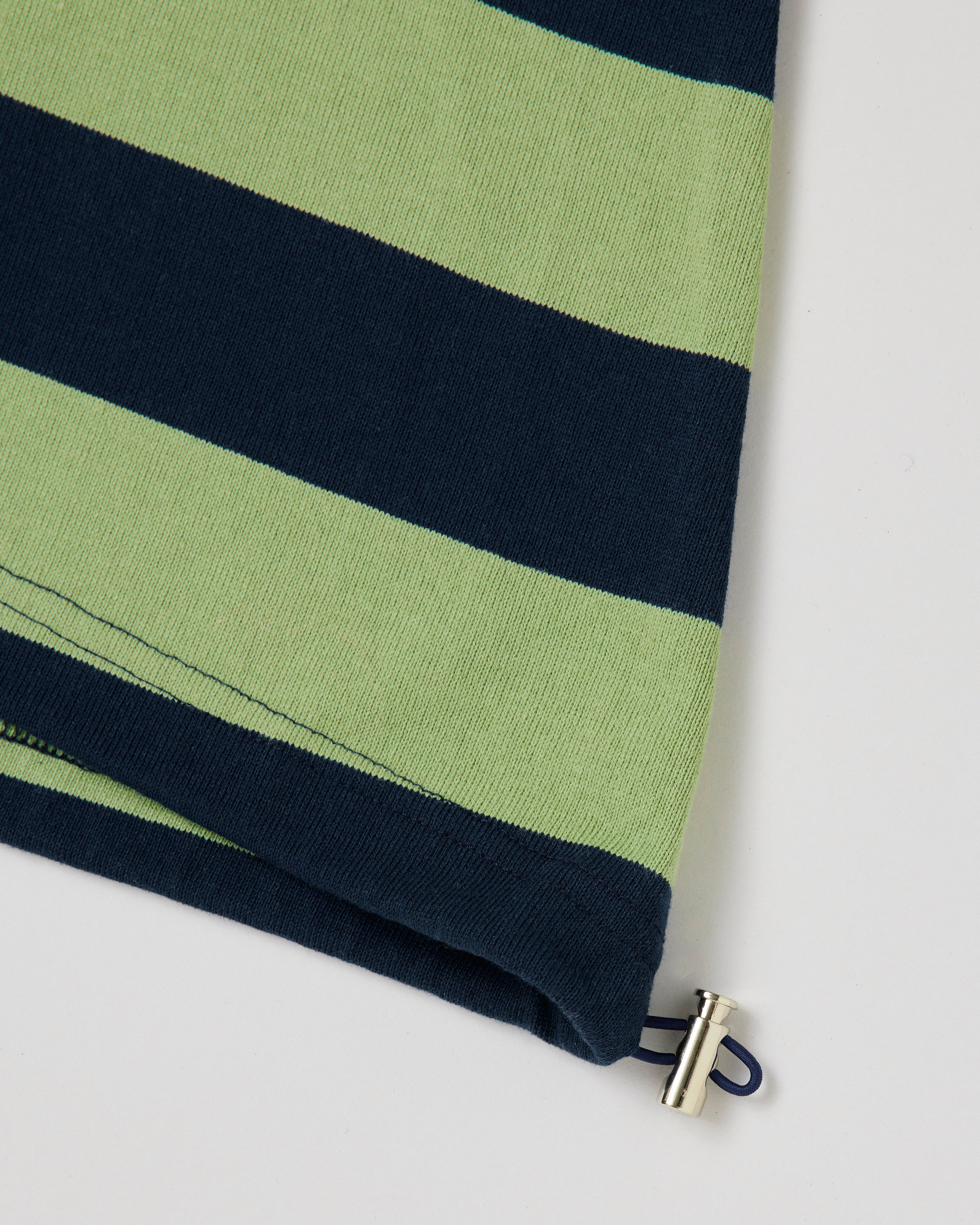 Cocoon border t-shirt (green)