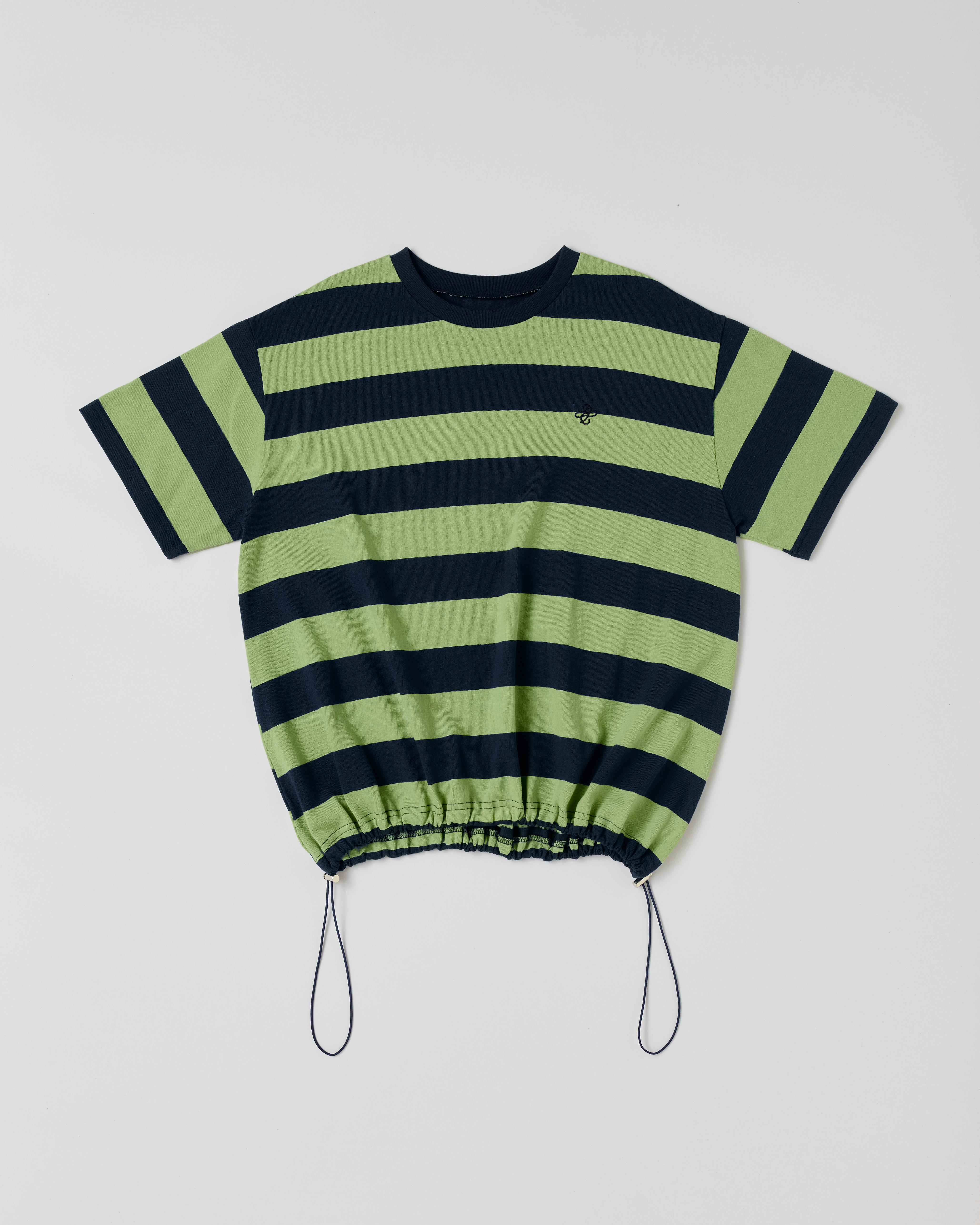 Cocoon border t-shirt (green)